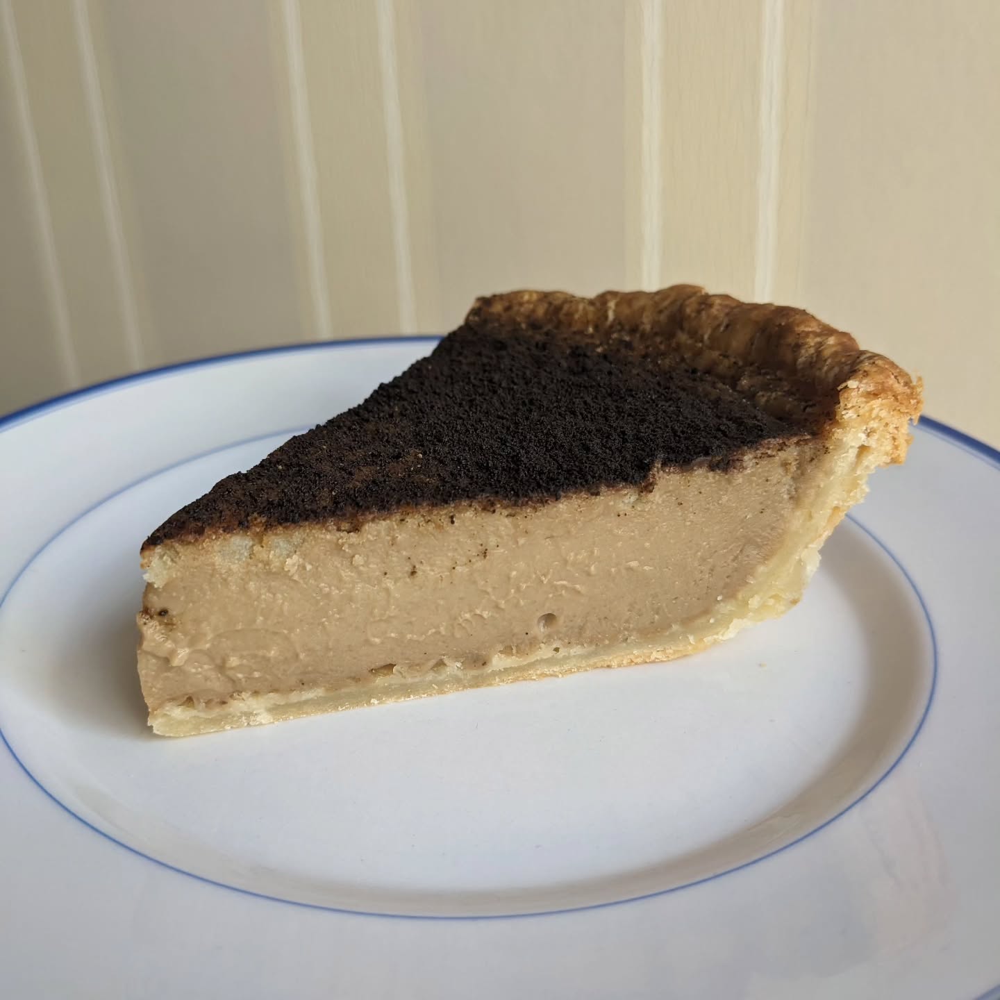 Hojicha cream pie
#nothingfancystyle #北比良 #americansweets #americanpie #滋賀県