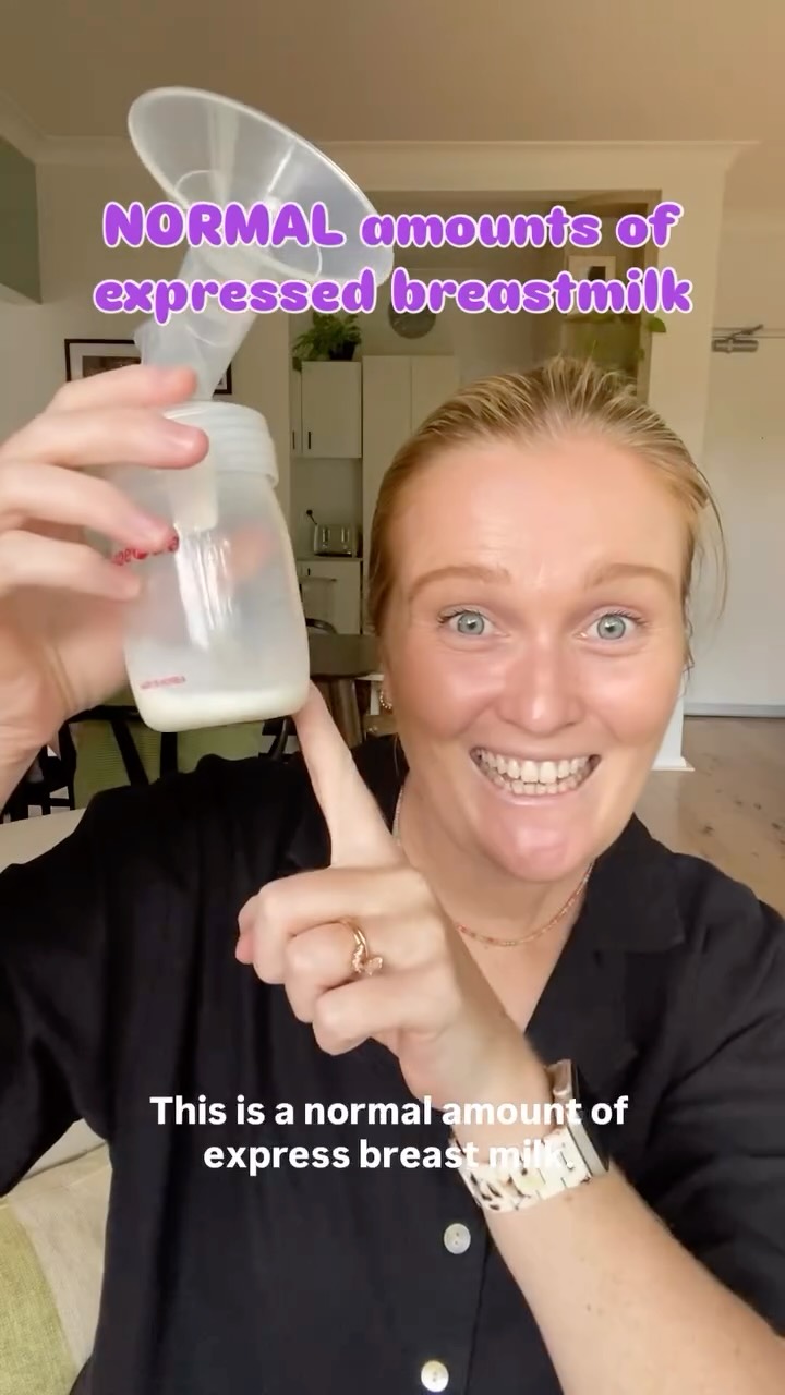 Show of hands 🙋♀️
Who’s felt intimidated by the milk amounts we see on social media?
Let’s normalise real milk amounts and help mamas feel more confident 🤍
