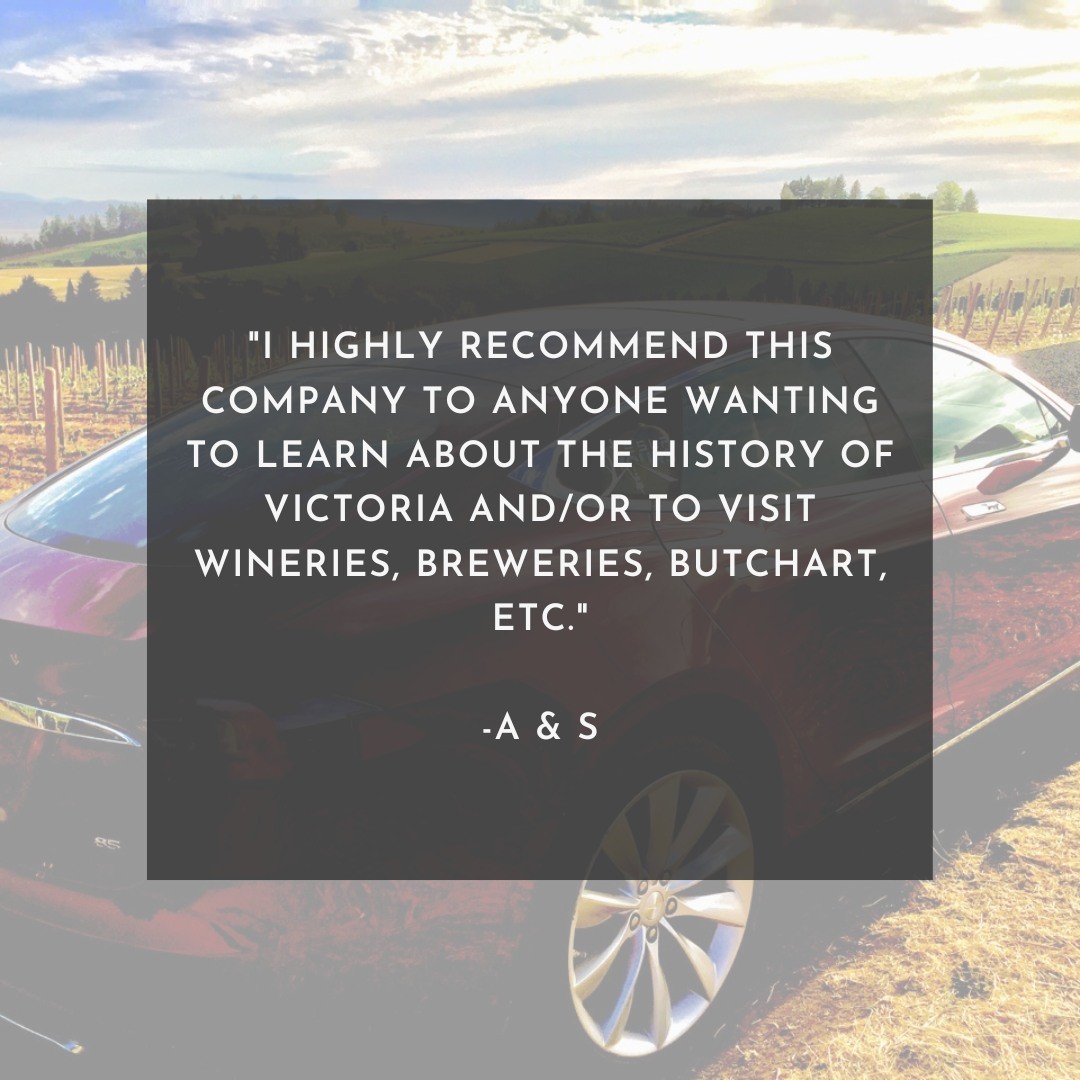 💬 ”We booked a customized tour in Saanich to visit wineries and a brewery. Kevin was excellent and made everything so laid-back and enjoyable. He also gave great recommendations, showed us around the island, shared history, etc.
I highly recommend this company to anyone wanting to learn about the history of Victoria and/or to visit wineries, breweries, Butchart, etc. We had such a great experience and hope to do a tour in Cowichan Valley one day! Riding in the Tesla was awesome as well. Thank you, Kevin. Cheers!”
Thank you A & S for your review and for touring with us! Check out Alset Tours on @TripAdvisor to read more about our services. 🌟
👉 Give us a call to book today or visit our website - link in bio!
•
•
•
•
#regenerate #alsettours #electrictourism #agritourismo #explorebc #bcwinetour #bcwine #canadianfoodie #explorepnw #pnwonderland #ethicaltourism #naturetravel #farmstay #vancouverisland #explorevancouverisland #modelx #solarpanels #solarpower #solar #victoriabc #yyj #eatlocal #smallbusinessyyj #supportlocalyyj #tripadvisor