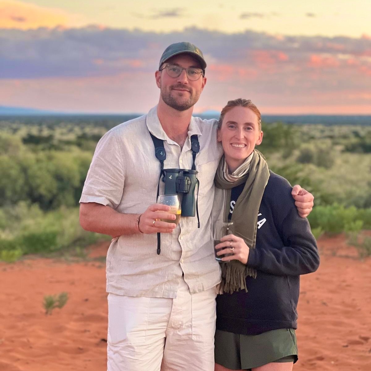Starting the year with some T&T history! Jomi & Hadley met while guiding at a lodge in South Africa in 2015. Over years spent working as guides and lodge managers in a host of different countries, they grew a deep understanding of Africa’s wild spaces and a belief that safari travel should be as responsible as it is remarkable.
They started Trunks & Tracks with the goal of sharing their love for the African continent and raising awareness about the need to conserve Africa’s wilderness areas. Today, they use their on the ground knowledge to plan and host trips to incredible, off-the-beaten track destinations across the continent.
At T&T’s core is a commitment to sustainability; supporting conservation-focused camps, community initiatives, and carbon-neutral journeys that leave a positive impact long after our guests’ tracks fade. Stay tuned to see some of the amazing destinations T&T guests traveled to in 2025.
#trunksandtracks #bespokesafaris #wildafrica #luxurytravel #carbonneutralsafaris