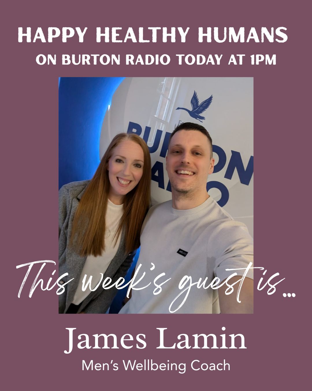 Today’s guest is James Lamin - Wellbeing Coach for Men.
He shares his inspirational journey of training with the Royal Marines, overcoming his own mental health challenges and using his experiences to help other men.
An interesting listen, full of wisdom, grit, support and a great Kung-Fu Panda quote!
I thought this was James’ end of show quote but it wasn’t! So, the quote he wanted to leave you with was from one of my favourite people, Brene Brown…
“One day you’ll tell your story of what you overcame and it will be someone else’s survival guide” 🥰
Follow James on Instagram and check out his podcast:
@jameslamin_lifecoach
@the_resilient_man_podcast
Tune in at:
💻 www.burtonradio.co.uk
💻 Mixcloud
🎙️Spotify
🎙️Apple Podcasts
Happy listening!
Your fellow work in progress 🩷
#mensmentalhealth #menmatter #resilience #connection #talkingsaveslives #changeyourlife #bethebestyou #coaching