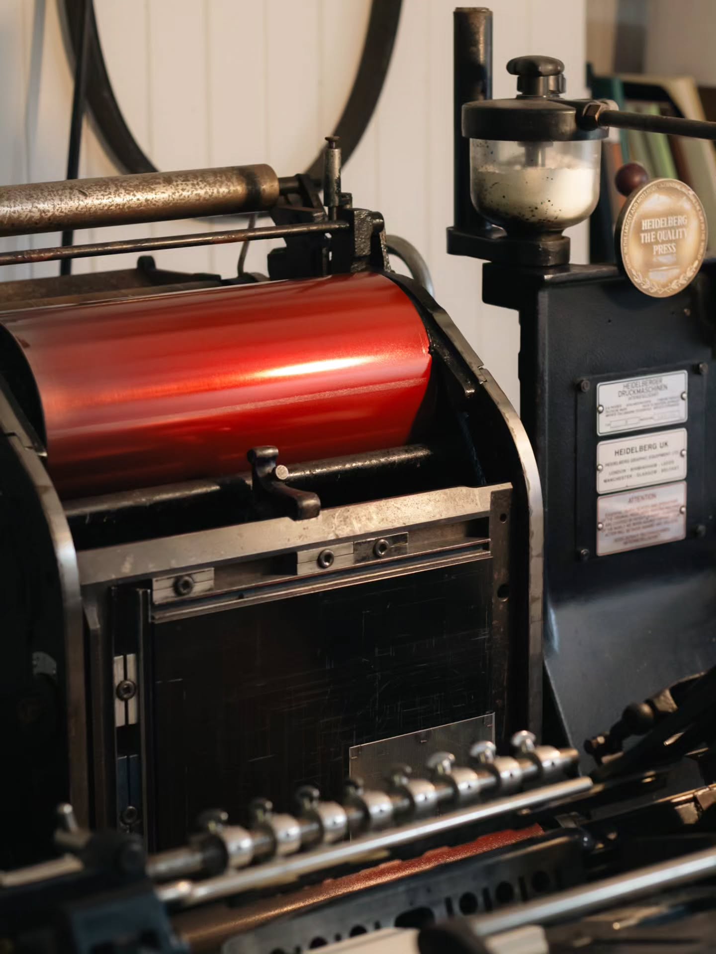 Printing progress for @elrickstudioframing
#letterpress #printdesign #letterpressbusinesscards #highlandperthshire