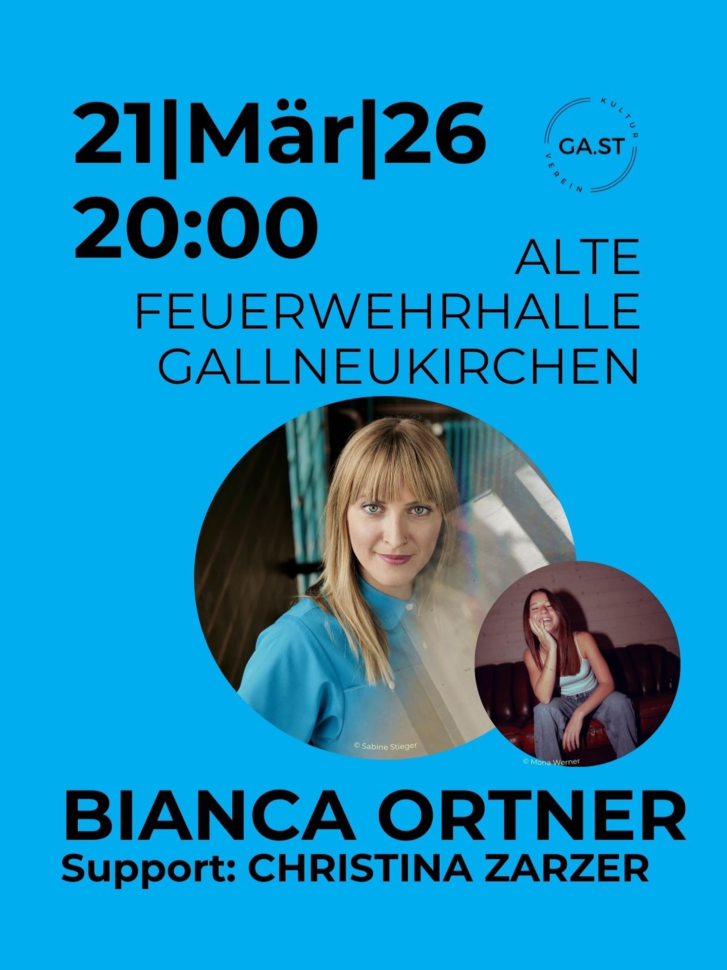 Brace yourselves for an emotional night full of depth & soul ✨
Zwischen Staub, Neubeginn und großen Gefühlen!
Album-Release-Konzert: NEUSTAUB
🎤 Bianca Ortner
Dialektpop, AT
Songs über das Dazwischen – wenn sich der Staub legt und Neues entsteht.
Präsentiert ihr Debütalbum NEUSTAUB live mit voller Band.
🎤 Christina Zarzer
Pop, AT
Energiegeladene Songs & berührende Balladen – eine starke junge Stimme, die Musik, Tanz und Emotionen zu einer kraftvollen Show verbindet.
🗓️ 21|03|2026
⏰ Bar open: 19:00 | Stage time: 20:00
📍 Alte Feuerwehrhalle Gallneukirchen
Ein Abend voller Gefühl, Ehrlichkeit & musikalischer Stärke erwartet euch.
Kommt vorbei, hört zu, fühlt mit. 🫶
@altefeuerwehrhalle
#popausösterreich #mundartpop #kulturvereingast