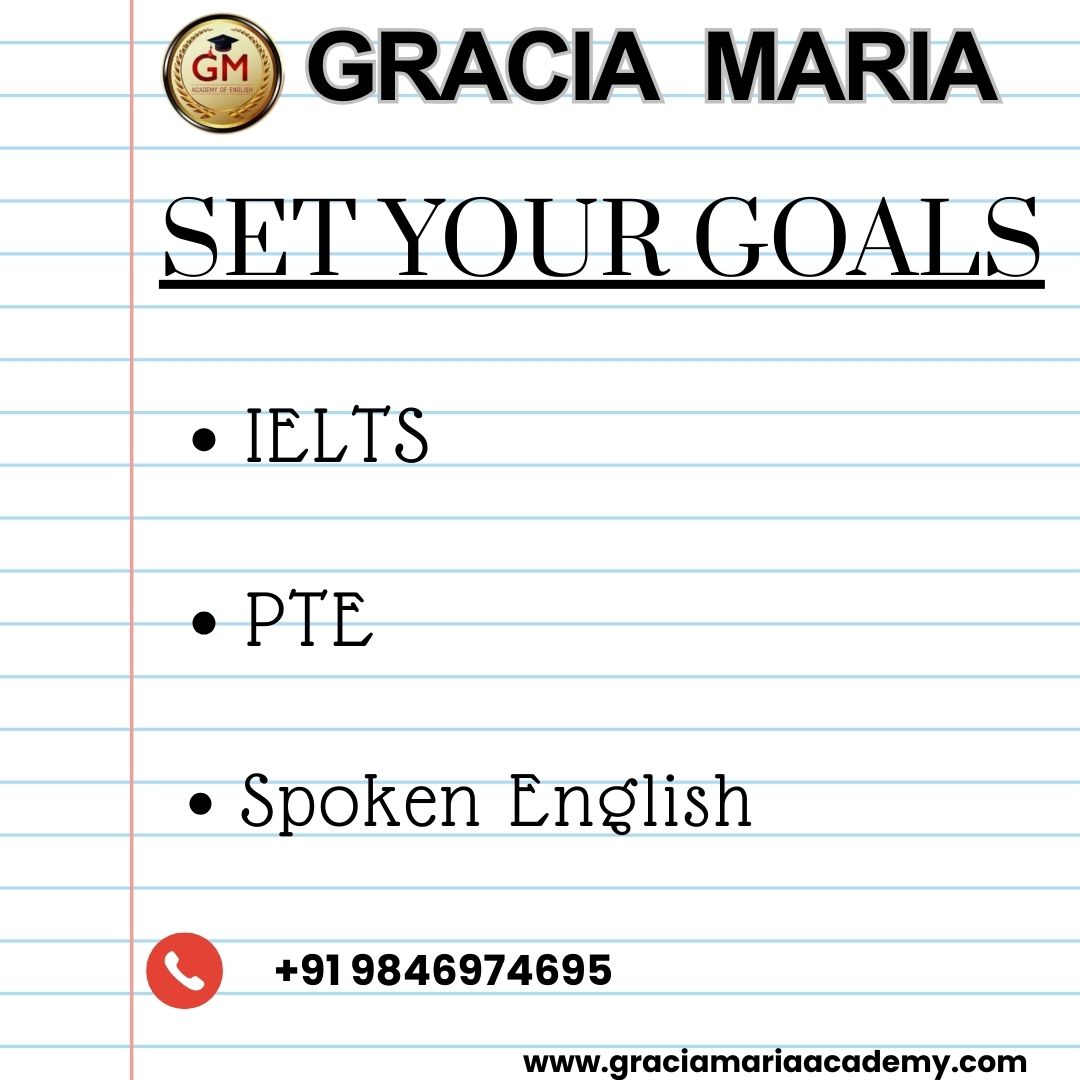 🌟What We Offer:
Tailored coaching for PTE, IELTS, Spoken English
Expert faculty with years of experience Comprehensive study materials and strategies
Modern learning techniques for faster success
♦️Location: Gracia Maria Academy of English, C3 Square, Near Navya Bakers, Above Metro Fashions, TB Junction, Angamaly