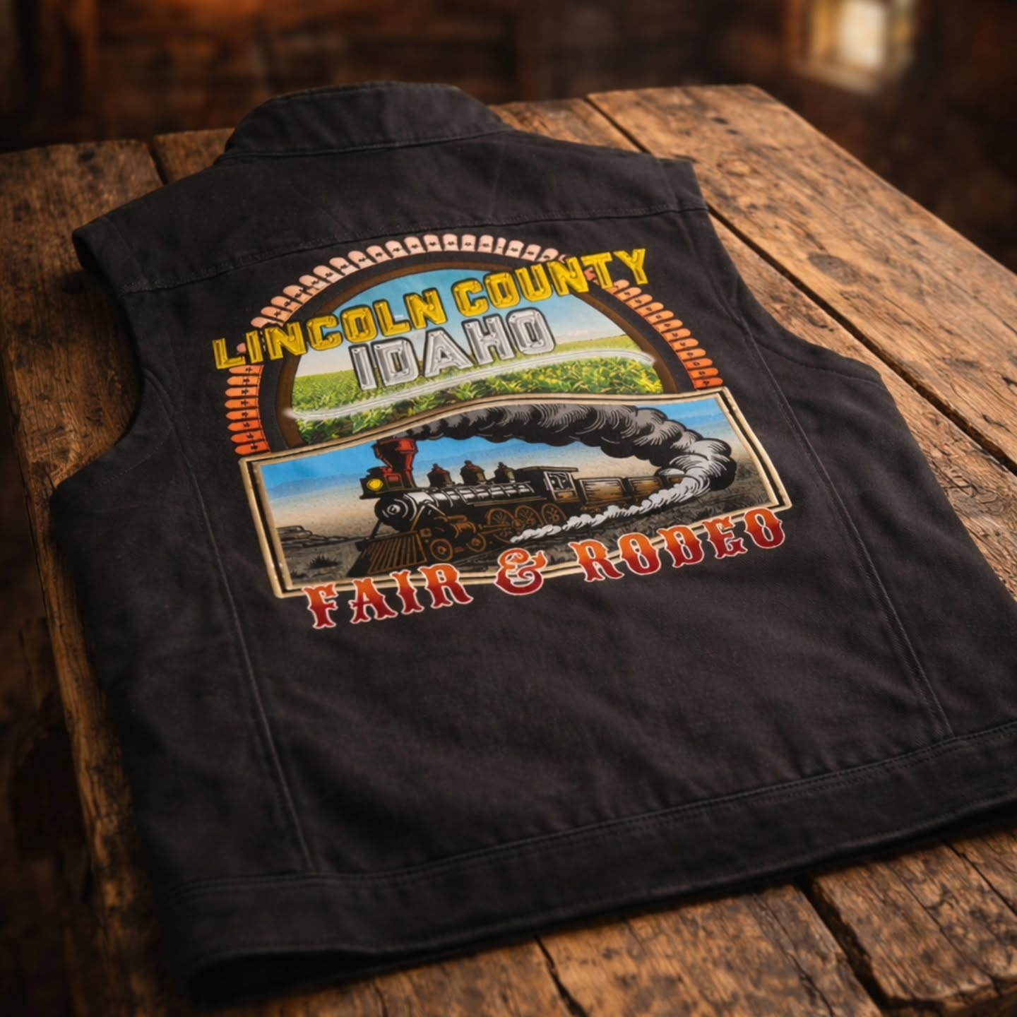 The Lincoln County Fair & Rodeo vests we were asked to make for a couple convention attendees. 🧡
-
-
#LincolnCounty #Idaho #Fair #Rodeo #CustomerThings
