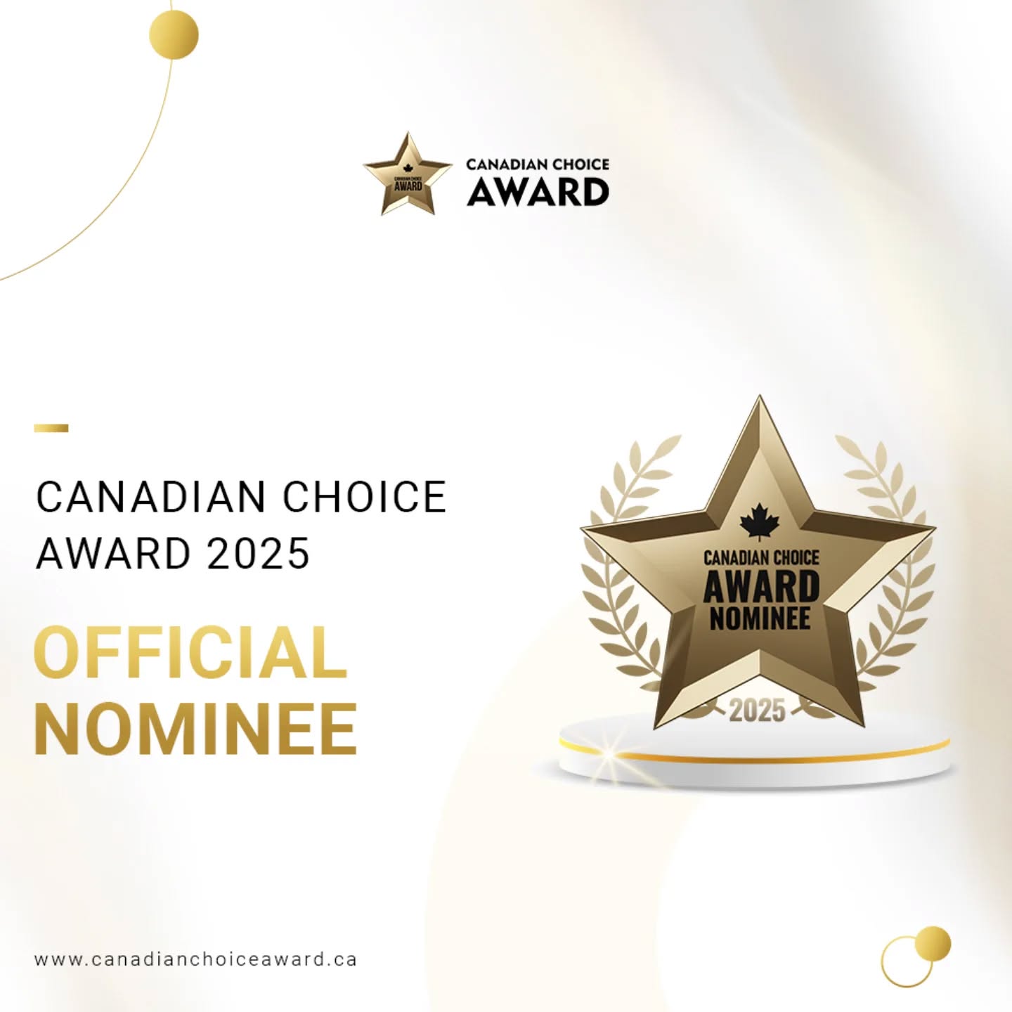 We're so excited to be nominated for the Canadian Choice Award! It means a lot to us. Thank
you for your support!
#CanadianChoiceAward2025 #ProudNominee #CCA2025 #amorecheesecake