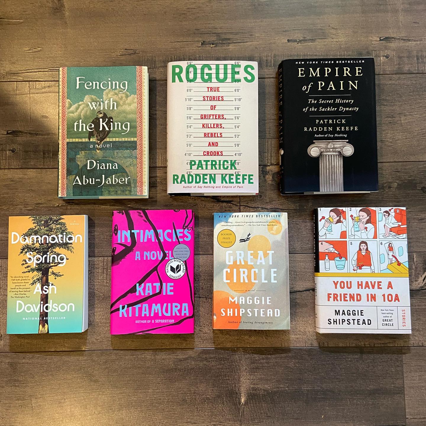 Ready for the upcoming season of @literarysocietyofthesouthwest author events thanks to @changinghands! 📚📚
