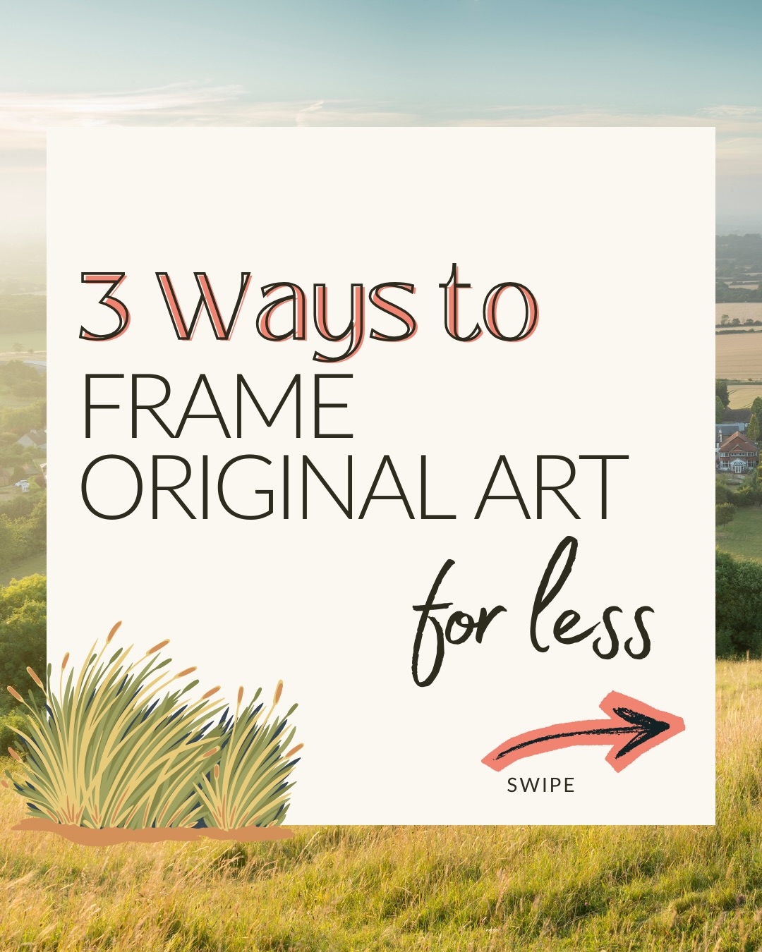 STILL haven’t framed that painting you bought 2 years ago? 🖼️ You’re not alone!
My collectors tell me all the time that they “just haven’t found the time” to get it framed and up on the wall. ⏰
Don’t let that common hang-up keep you from hanging up your art…see what I did there? :p
Here are 3 (+ a bonus) ways to frame original art for LESS: 💰
🎨1. Look for frames at thrift stores. You can often find them still in the packaging or find really unique frames that just need a slight touch up.
🎨2. Skip the frame. You’ll find so many creative ways to display art without a classical frame if you just search on google! ✨
🎨3. Shop smart. Big box craft stores like Michael’s or Hobby Lobby regularly have big sales on ready-to-go frames.
💥BONUS: Be strategic- buy art made to fit in standard-sized frames.
Shop my art at the link in bio or www.SierraDawnArt.com and subscribe to be the first to know when I release prints soon!! (And get a special discount!) 🎁
Tell me in the comments if you’ve used one of these framing tips! 👇💬
#framingtips #artprintsforsale #artinteriordesign #atlantacreatives #buyartonline