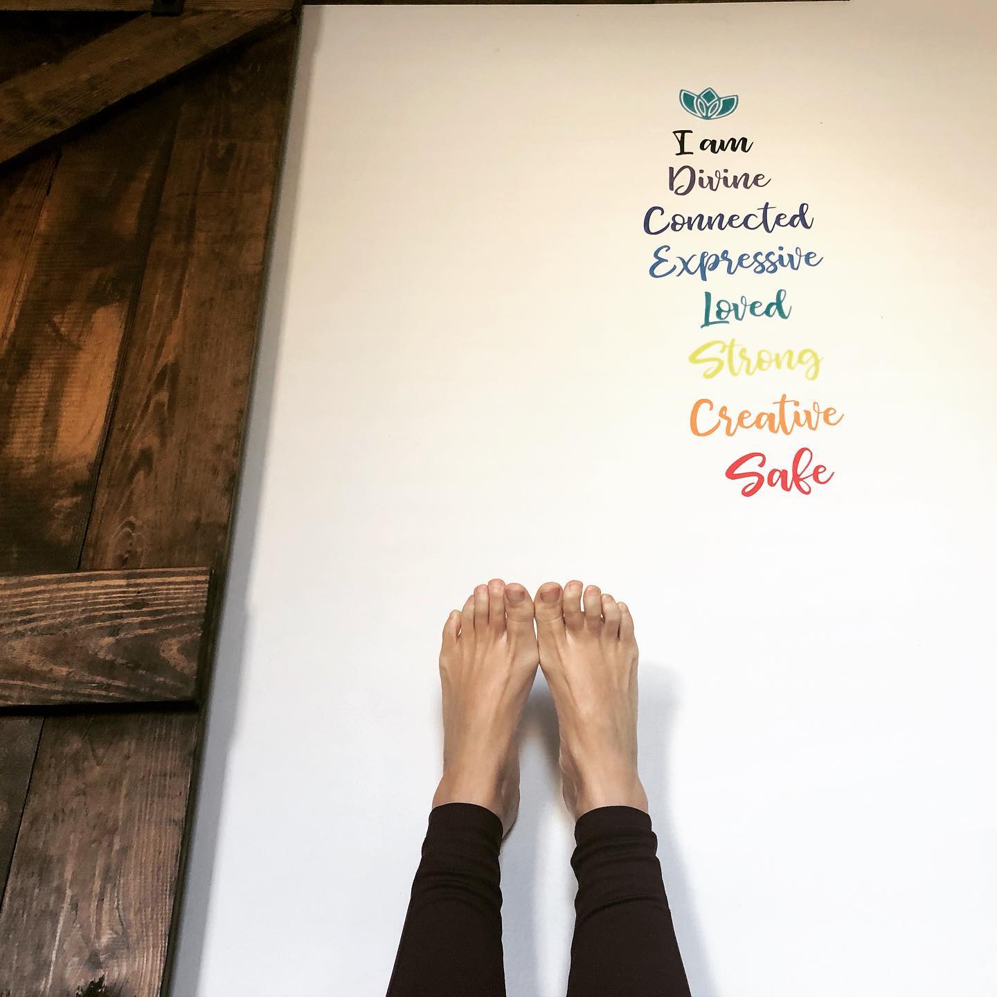 Pardon my non pedicured ๐ฆถ๐ฆถ Just a lil reminder that legs-up-the-wall (Viparita Karani) pose is amazing for grounding and nourishing your nervous system ๐ง๐ปโโ๏ธ Not to mention increasing blood circulation in the body and relieving tension in your feet, legs and hips ๐ And the list of benefits goes on and on โจ I love to place a blanket under my hips, dab some lavender oil on my temples and play my favorite relaxing playlists. Just 20 minutes feels like an hour of rest!
Note: this pose may need to be avoided if you have hypertension, glaucoma or a hernia, and some teachers say to avoid inversions all together when on your period. Otherwise happy relaxing ๐ .
.
.
.
#yoga #yogapractice #chasyoga #charlestonyoga #attitudeofgratitude #yinspiration #selfcare #universalenergy #spirituality #namaste ๐ #reiki #reikihealing #reikimaster #charlestonreiki #chsreiki #lightworker #lightworkersofinstagram #chakrahealing #vibrationalhealing #attitudeofgratitude #energyiseverything #energyhealing #happyandhealthy #greatestgifts #reikiislove๐