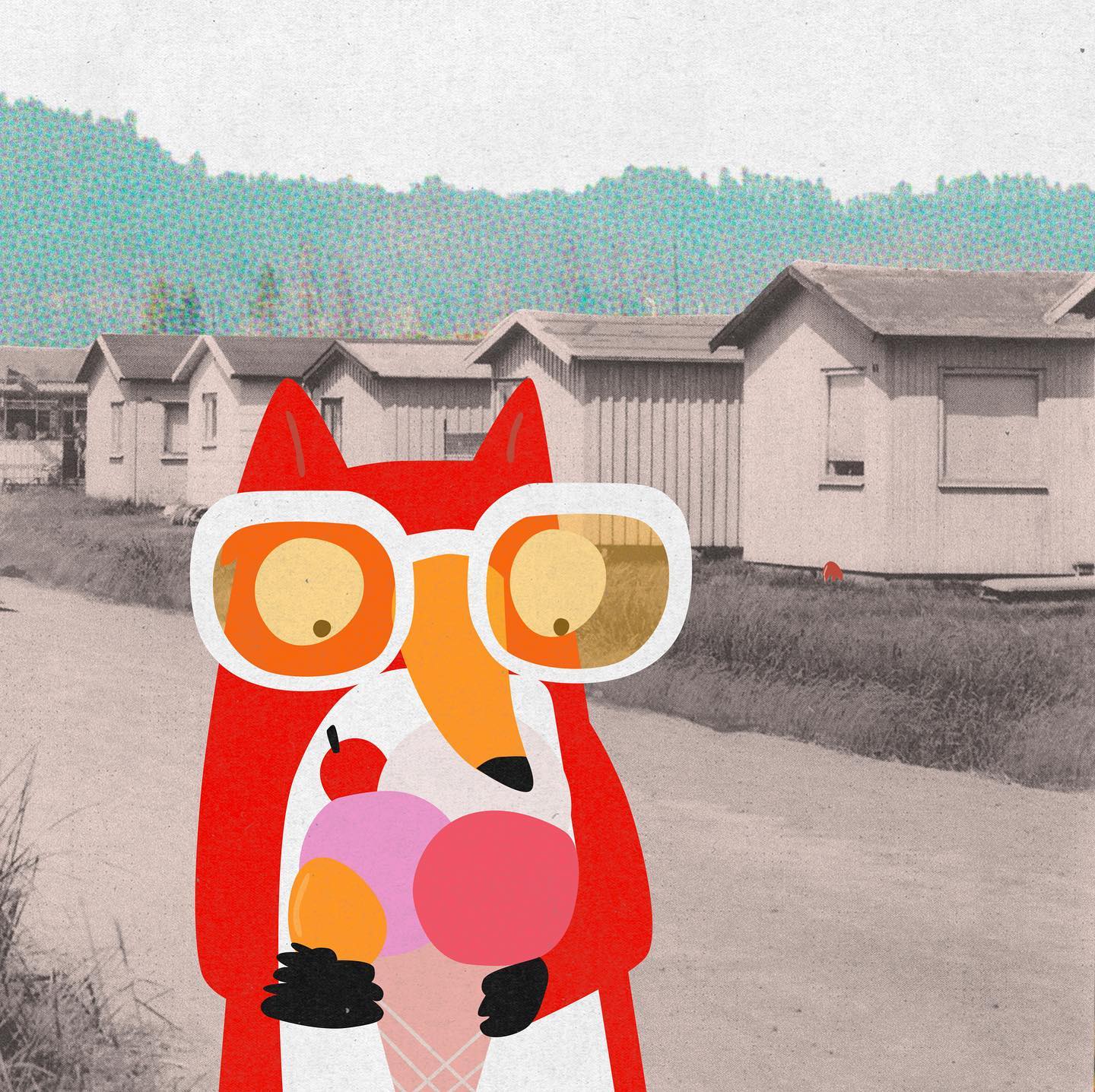 Heute hatte ich das erste Eis der Saison und darum hat Olaf natürlich auch eines bekommen. Aus gegebenem Anlass hat sich im Bild das eine oder andere Ei versteckt! Kannst ja schon mal für nächste Woche üben und schauen ob du sie findest :)
.
#lolabrennt #wild #love #illustration #mehrfarbeimleben #eishatimmersaison #loveitbadly #collage