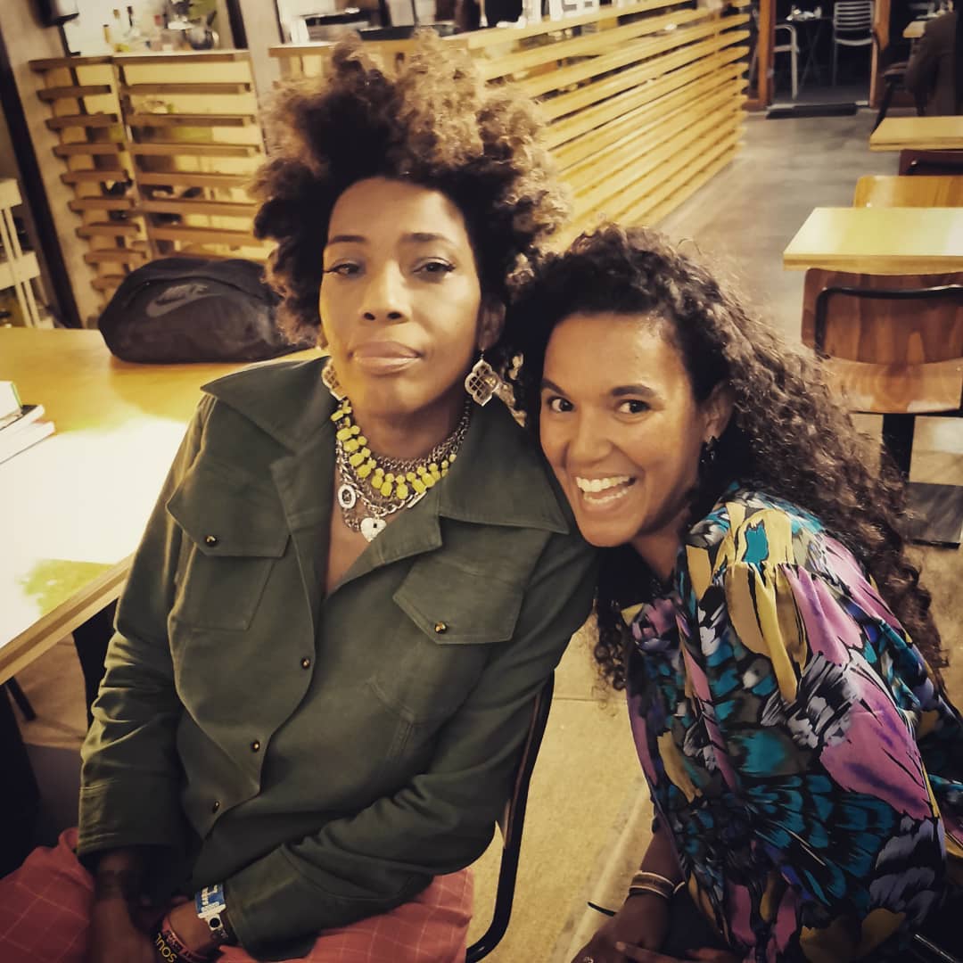 @macygrayday and I serving FACE, right before her DJ set @birdrotterdam
As you can see I couldn't keep a straight face tho..