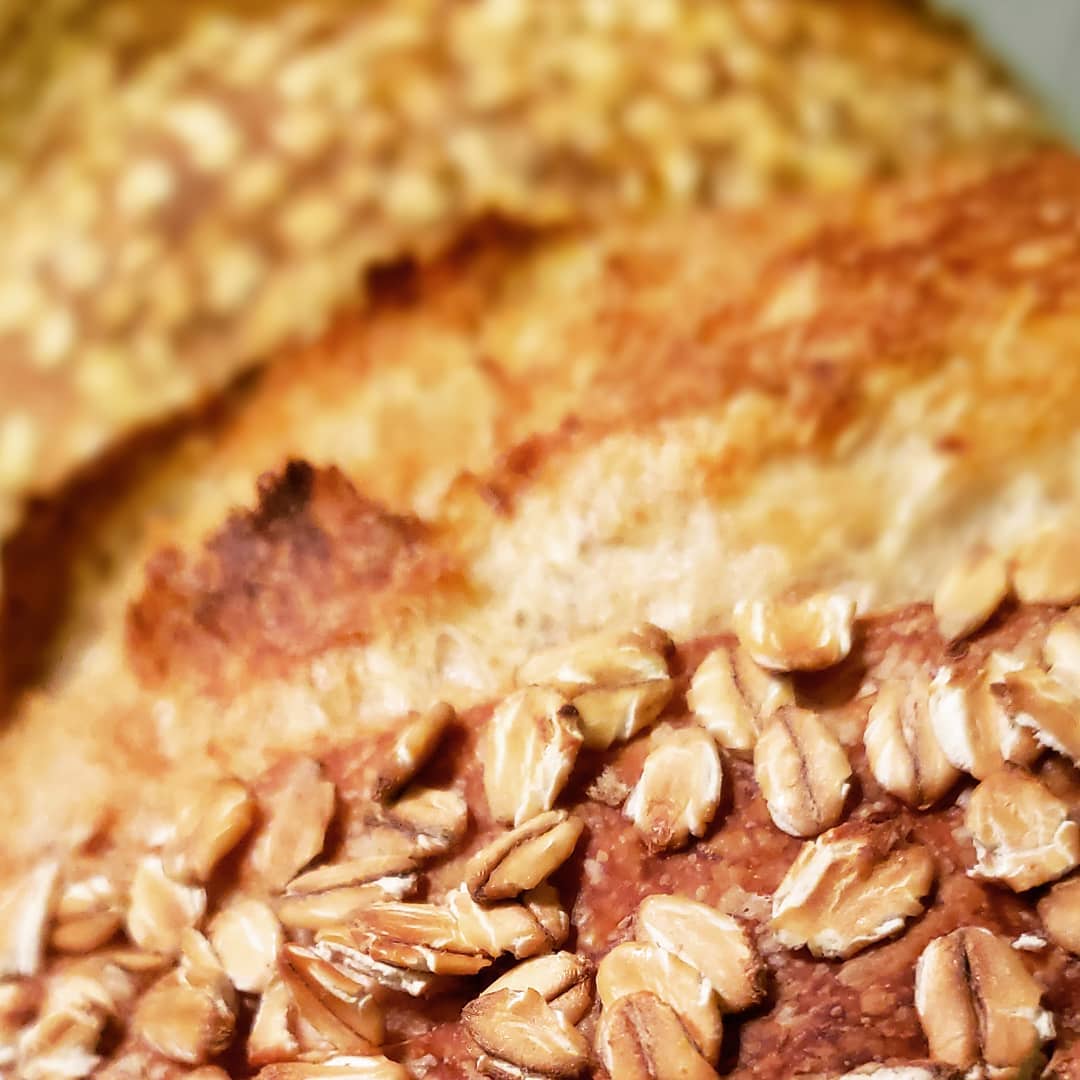 I'm baking plenty of these Organic Honey Sprouted Oat loaves tonight for market tomorrow. It has a silky smooth interior, a touch of sweetness and a crunchy exterior. What more could you want?
Grab 'em @brooksidefarmersmarket from 8-1pm Saturday!