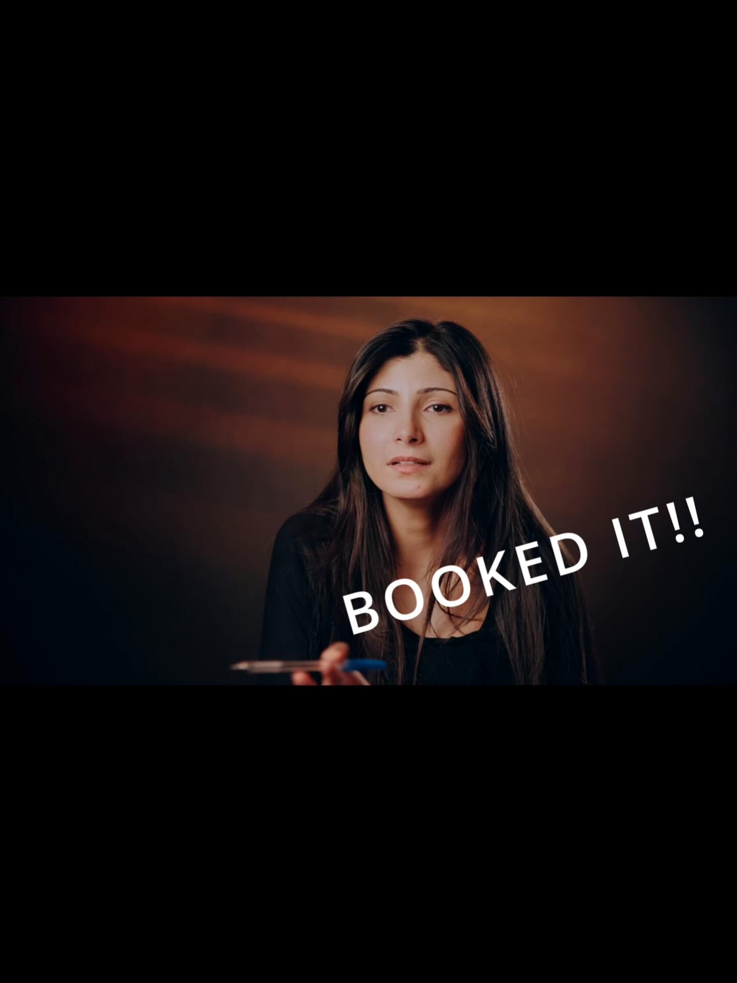 The amazing @sophiachristo booking another from the tape! 💫 🎥
#selftape #selftapes #bookedit #actors #casting