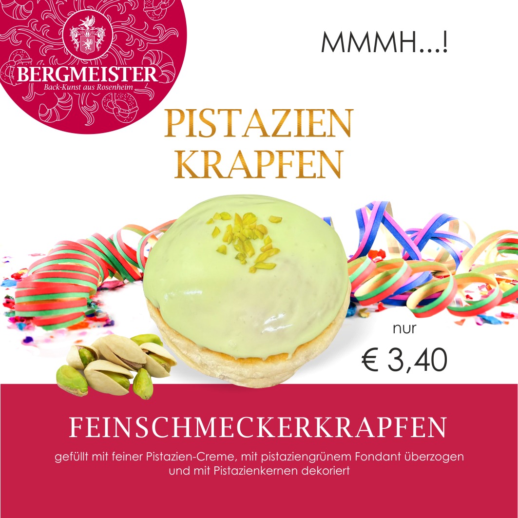 🌟🍩 Krapfenvielfalt bei Bäckerei BERGMEISTER! 🍩🌟
🎉 Unsere unglaublich leckeren Feinschmeckerkrapfen gehen in die nächste Runde! 😍✨
Lust auf etwas Süßes? Probiert unbedingt unsere brandaktuellen Sorten:
- **Pistazien** ❤️ – gefüllt mit zartschmelzender Pistaziencreme!
- **Germknödel** 🌚 – der perfekte Mix aus Vanillecreme und einem fruchtigen Kern aus Zwetschgenmus!
- **Blueberry-Cheesecake** 🍰 – mit einer himmlischen Quarkcreme und einem Kern aus Heidelbeerkompott!
Jede Woche erwarten euch neue, leckere Krapfensorten, die ihr nicht verpassen solltet! 💥🔥
Schnappt euch eure Freunde und kommt vorbei, um die süßeste Krapfenvielfalt der Stadt zu entdecken!
Wir freuen uns auf euren Besuch!
Euer BERGMEISTER TEAM 😍
#bäckereibergmeister #bergmeister #leckerschmecker #handwerk #handwerkskunst #krapfen #krapfenliebe #krapfenzeit #fasching2026 #bäckerei #genuss #rosenheim #kolbermoor #stephanskirchen #schlossberg #wasserburgaminn #wasserburg #neubeuern #badfeilnbach #feilnbach #rohrdorf #thansau
