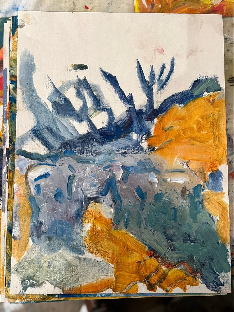 Dans le sensualisme, la matière est mise en mouvement par la couleur et le geste. Les figures émergent de la superposition, de la vibration, de
l’élan. Ce qui importe, ce n’est pas ce que l’on reconnaît, mais ce que l’on ressent.