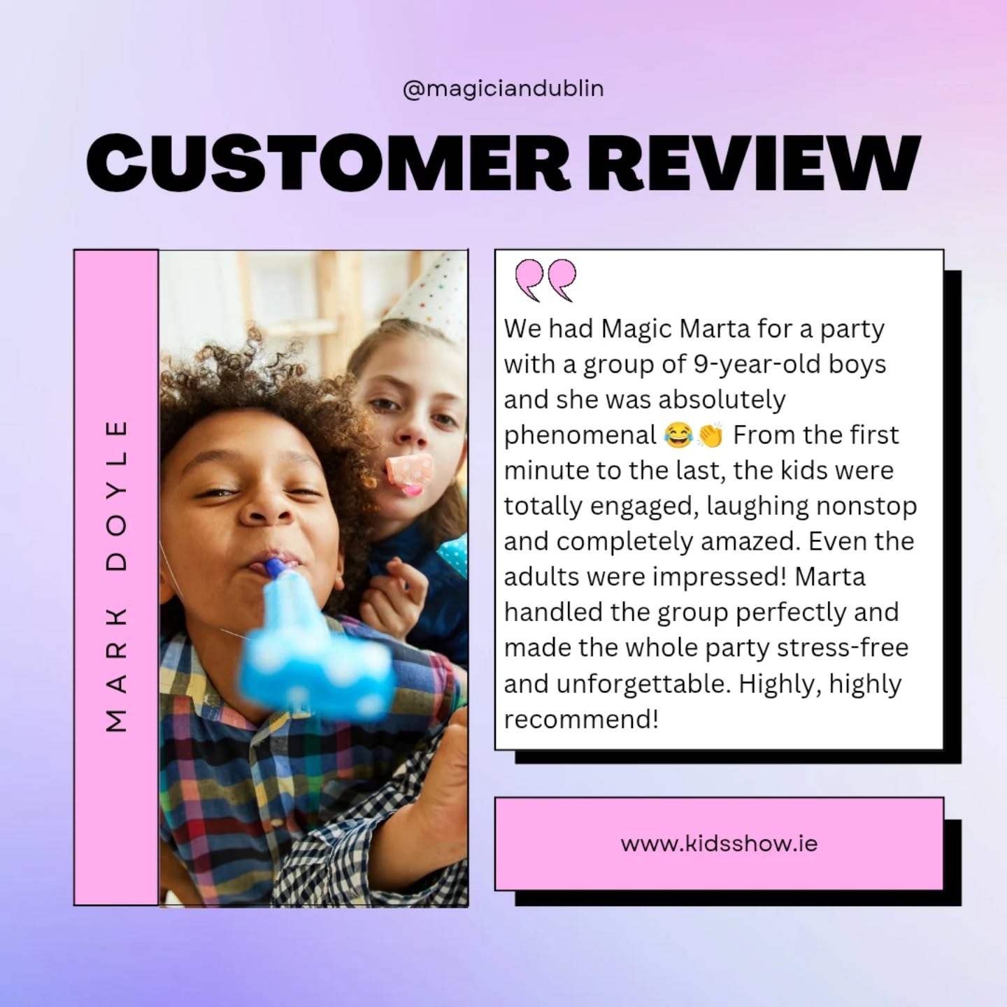 So grateful for reviews like this.
Thanks a million Mark 💖