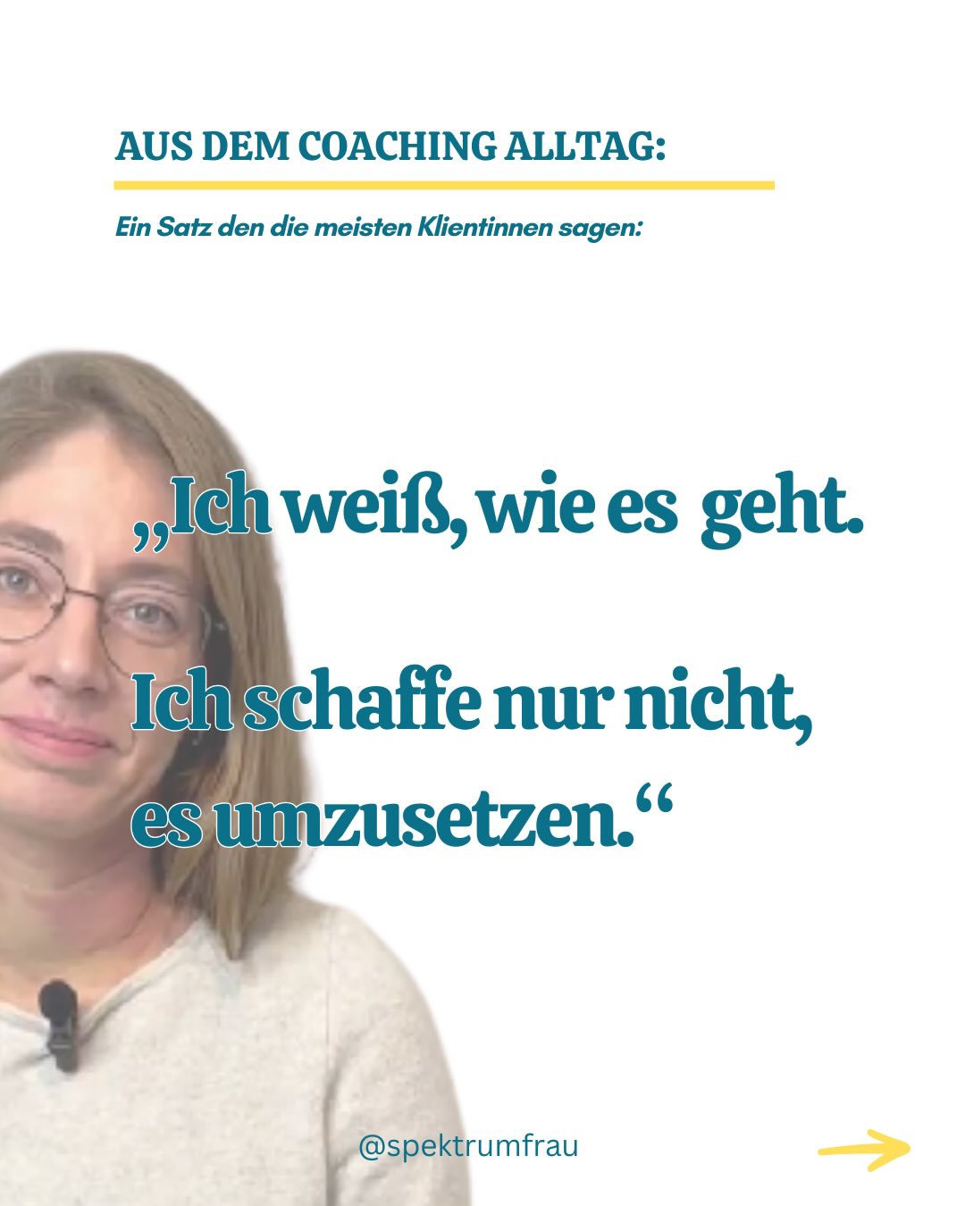 Wir Frauen mit ADHS gehen in der Regel davon aus, dass, wenn eine erhoffte Veränderung nicht stattfindet es einfach an unserer mangelnden Konsequenz liegt.
Wir denken dann häufig vorschnell.
„Wenn sich nichts verändert, dann fehlt mir wohl einfach die nötige Konsequenz.“
Was wir dabei selten hinterfragen ist:
„Was braucht es eigentlich damit Konsequenz überhaupt entstehen und bleiben kann.“
Denn Konsequenz ist kein Charaktermerkmal, sie ist das Ergebnis von Machbarkeit.
#adhs #adhserwachsene #adhsfrauen #adhsalltag