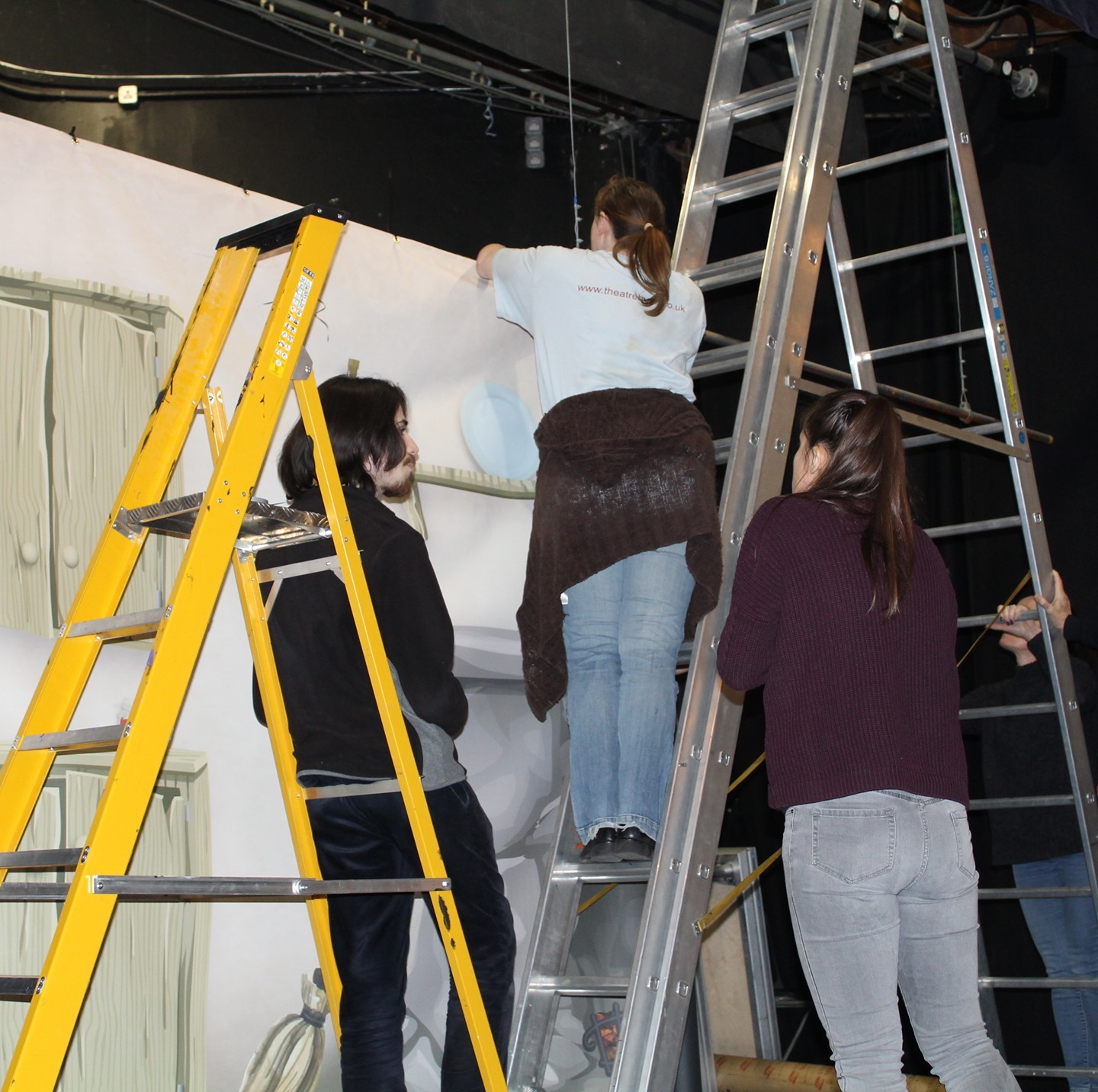 It's not all glitter, glam and custard pies.â
â
Our backstage team are also amazing artists, from wardrobe to our lighting designers if you fancy learning a new skill or becoming part of our community please get in touch!â
â
#backstage #makinganddoing #costumedesign #wardrobe #lightingdesign #sfx #sounddesignâ
#upstage #upstaged #upstagetheatre