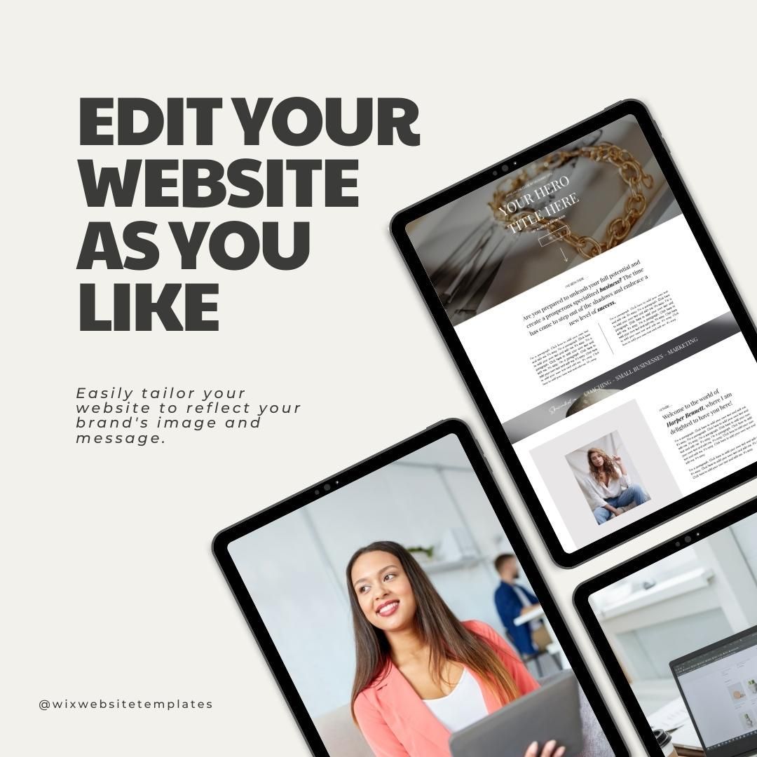 ✨ Are you ready to stand out online? Our Wix templates offer endless possibilities for creating a unique and professional website. Check out our latest designs and give your brand the attention it deserves! 🌟
#WixWebsites #WebDesign #UniqueDesigns #OnlineBrand #CreativeDesigns #WebsiteInspiration #BrandIdentity #WebCreators #DigitalBranding #WebsiteMagic #Customization #OnlineVisibility #DesignYourFuture #WebPresence #BusinessOnline #WebsiteGoals #CreativeExpression #BrandMakeover #OnlineExcellence #WixMasters #WebDesignGoals