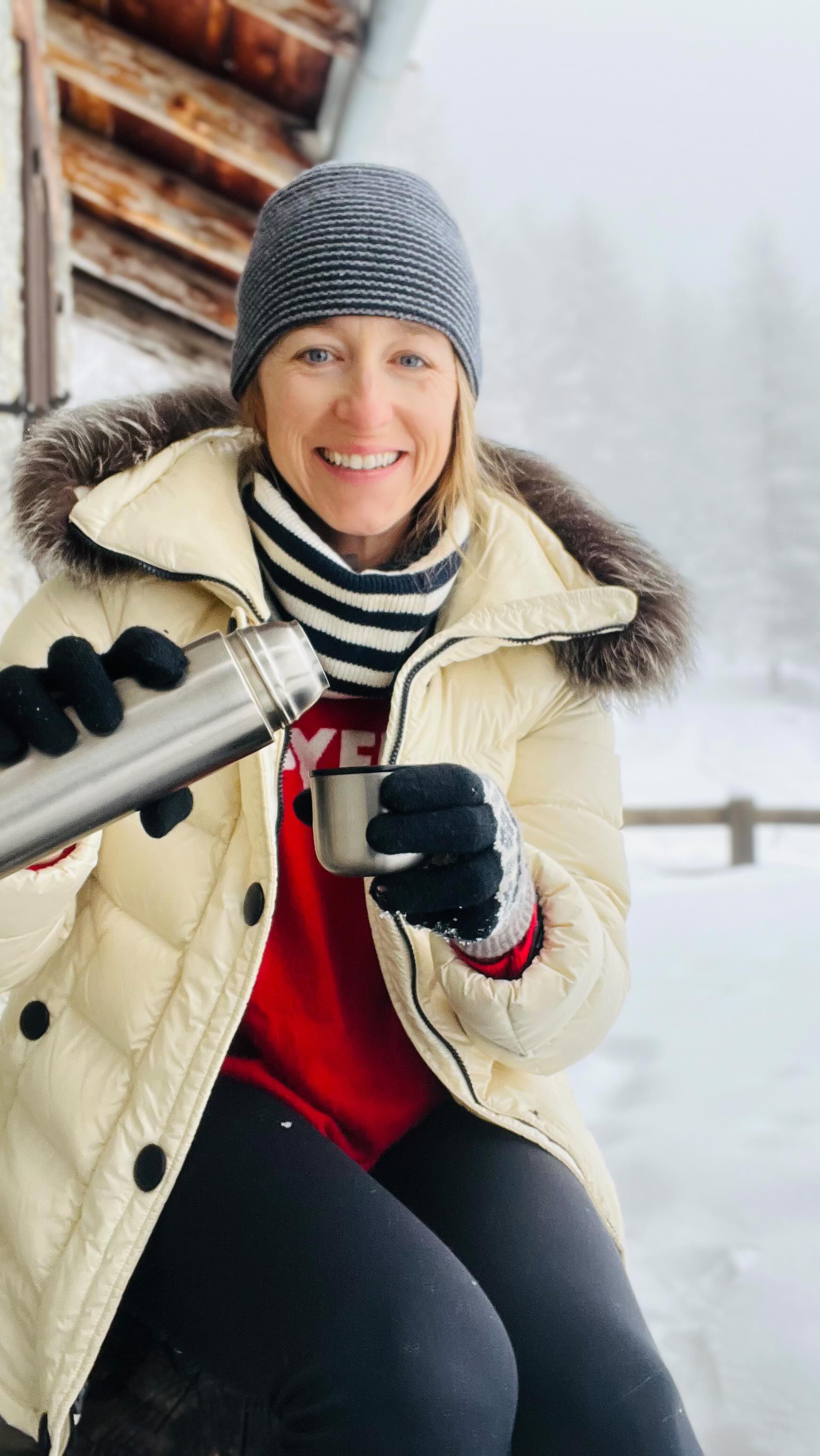 Time for yourself isn’t time away from your life - it’s time that makes your life better ❄️ ⛄️ ☕️