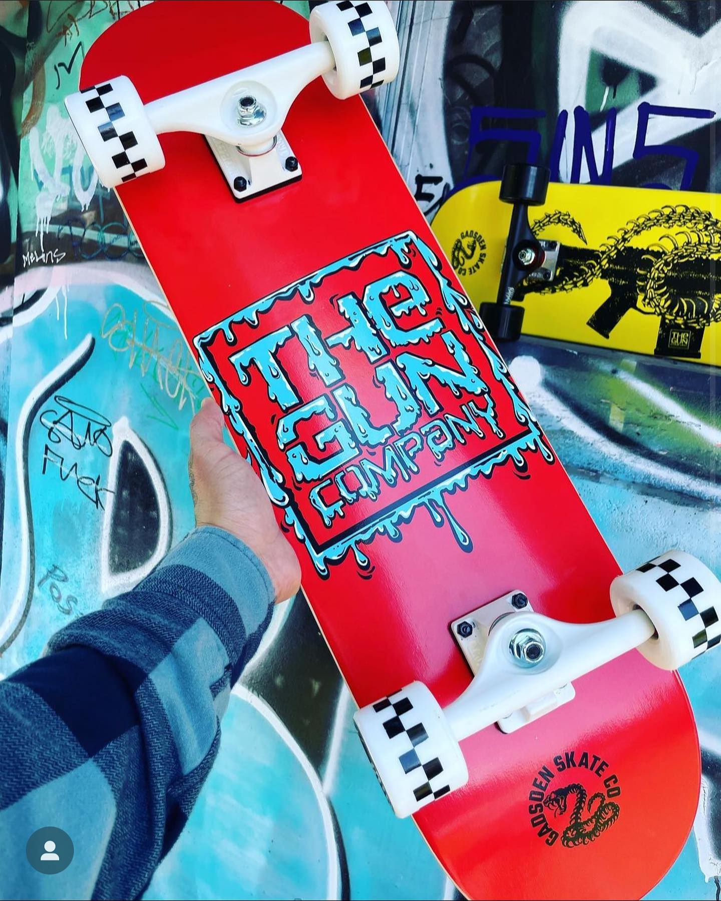 Our @thegunco limited edition skate decks in the wild 🤌🏼✨
Even if you’re as coordinated as a baby giraffe go get one anyway lol – once they’re gone, they’re gonneeee.
Purchase at: TheGunCo.com
©️FCC. All Rights Reserved.