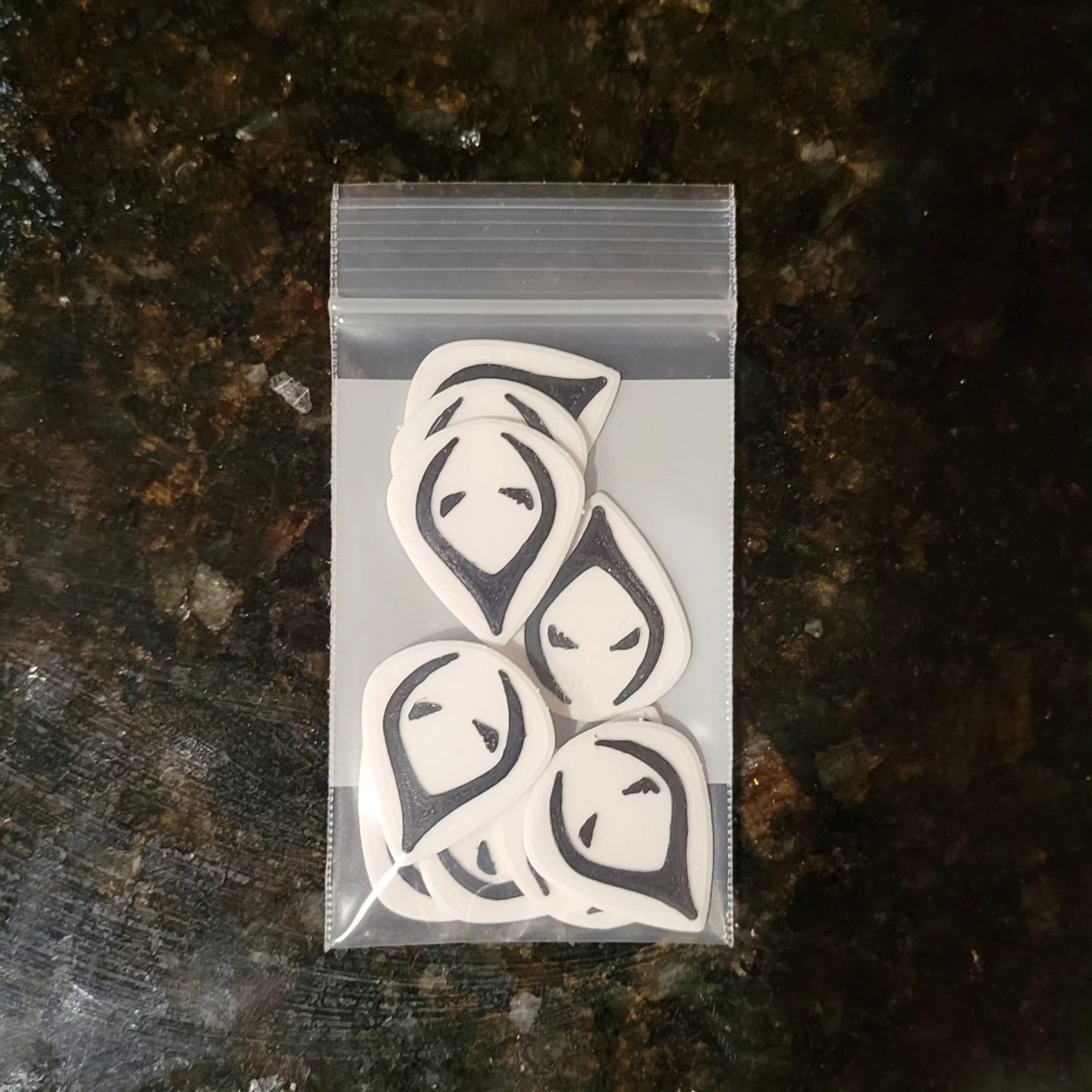 Anyone need guitar picks? I make them