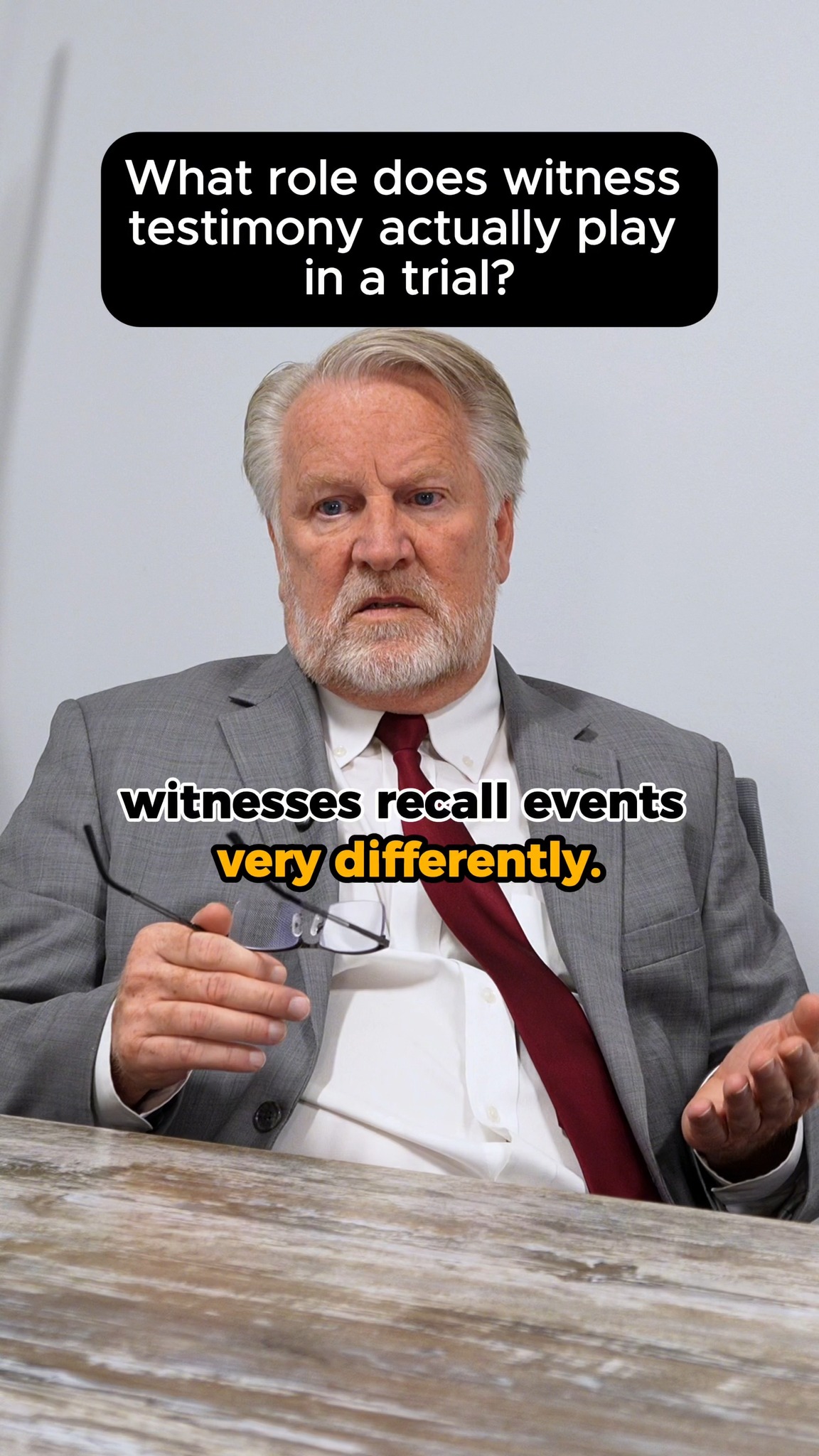 Are witnesses always right? 🤨
Most people think witness testimony is the "final word," but after 30 years in court, we’ve seen that it isn't always true. People often embellish or add facts that simply aren't there.
That’s why we look at every statement carefully. At The Foley Law Firm, we compare what people say happened against what the video surveillance actually shows.
Don't let an incorrect statement define your case. Let us find the facts.
If you need someone to find the facts and fight for you, contact The Foley Law Firm today. All our information is in the bio.
#thefoleylawfirm #coloradogram #coloradosprings #lawyer #defense #defenseattorney #witness #expertwitness #knowyourrights #criminaldefense #witnessstatements #witnesstestimony