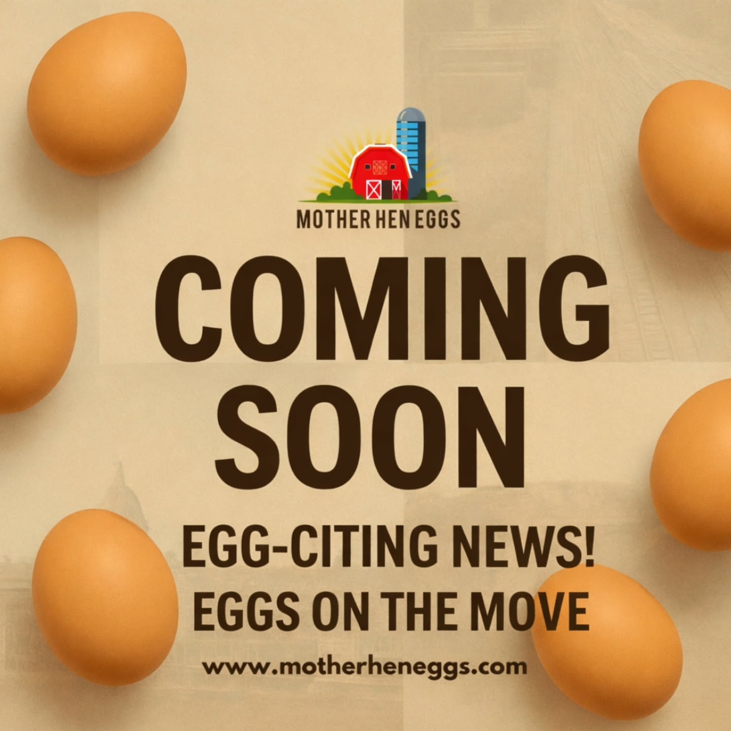 EGG-CITING NEWS IS HATCHING… ✨🥚
Something egg-stra special is coming...
At Mother Hen Eggs, we’ve always believed that great eggs shouldn’t be hard to find. Fresh, free range, golden-yolk goodness deserves to be enjoyed by more tables, more families, and more breakfast plates than ever before 🧡🍳
Keep your eyes peeled. More details are coming soon 👀
Order now 👉 www.motherheneggs.com/orderpage
#ComingSoon #Eggs #MotherHenEggs #freerange #FreeRangeEggs
