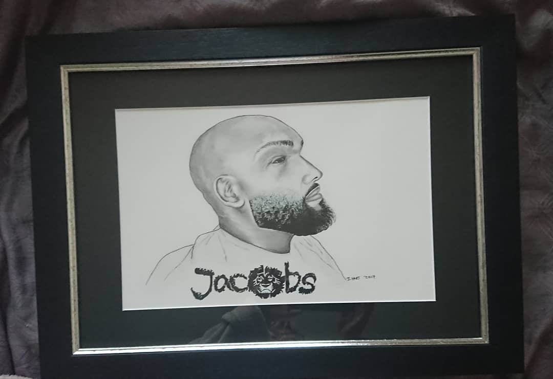My drawing for sons Barber shop .......Jacob's Barbers Tadley
