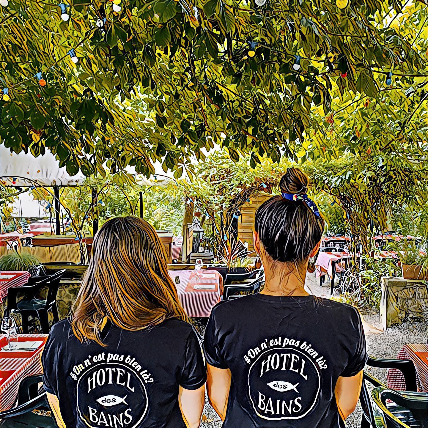 Été 2019 à l’hôtel des bains bravo à ma dream team services cuisine sommellerie et pâtisserie #hoteldesbainscharavines #gaultetmillau #onestpasbienla