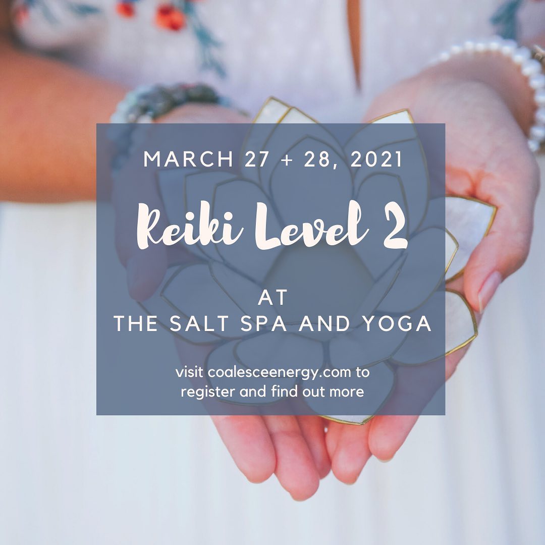 Just 3 spots left in my next Level 2 class! If you have taken a Level 1 class and are ready to delve deeper into your Reiki healing journey, then join us @saltspaandyoga for an amazing weekend with your soul tribe ๐๐
The level 2 attunement enhances the amount of Reiki that the student is able to transmit, and also teaches and attunes the student to the first three Reiki symbols used in the healing process ๐โจ Reiki 2 is appropriate for anyone wanting to further their Reiki training, including those who are interested in practicing Reiki professionally.
Link in Bio to sign up โฌ๏ธ๐โฌ๏ธ ๐ธ @orianafowler
.
.
.
#reiki #reikihealing #reikimaster #reikitraining #reikilevel2 #charlestonreiki #chsreiki #lightworker #lightworkersofinstagram #chakrahealing #vibrationalhealing #attitudeofgratitude #energyiseverything #energyhealing #happyandhealthy #greatestgifts #reikiislove
