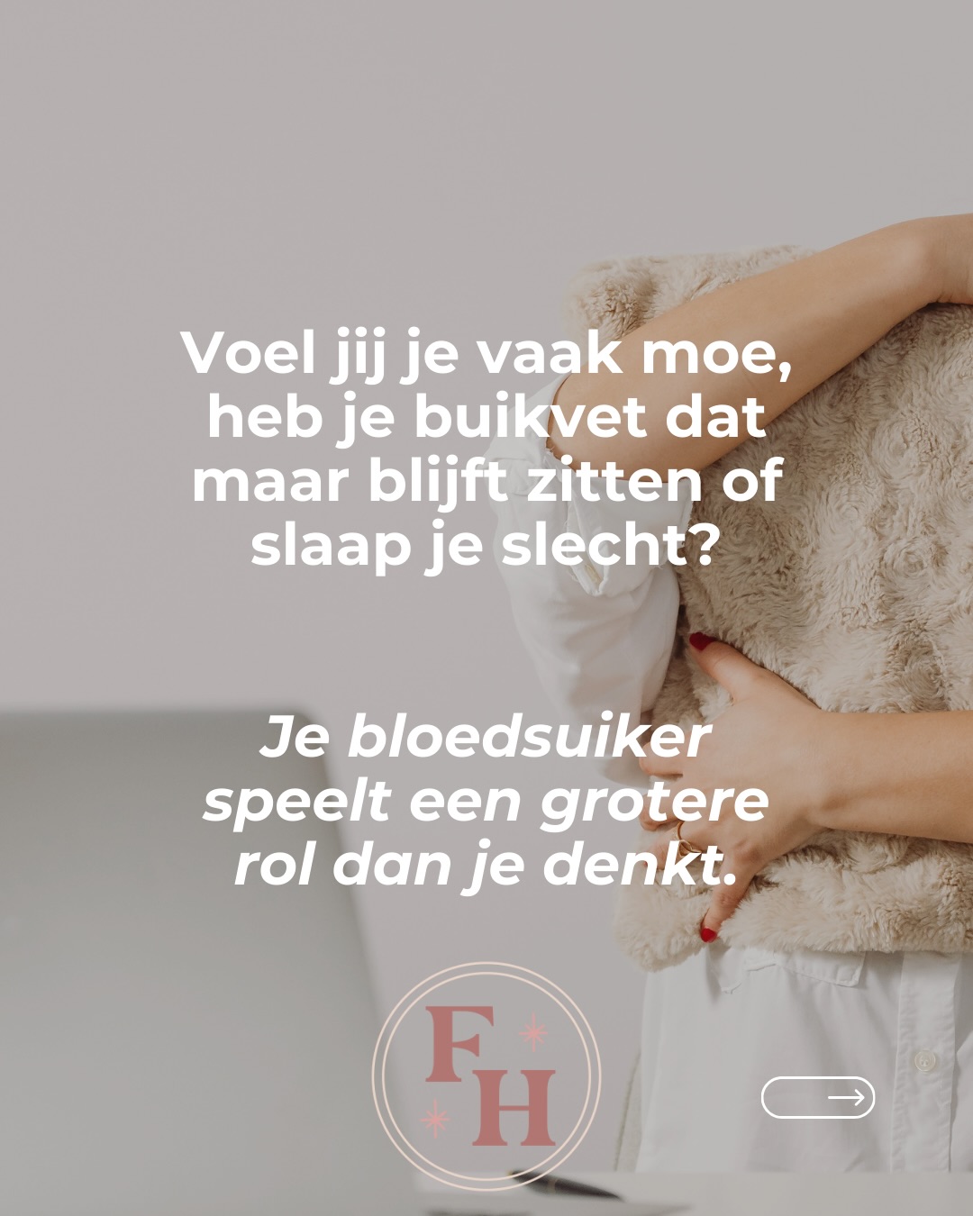 Herken je dit?
🍑 Hardnekkig buikvet dat maar blijft zitten
🍬 Continu trek en snaaibuien
💤 Middagdips en weinig energie
Dan speelt jouw bloedsuiker en hormoonbalans waarschijnlijk een grotere rol dan je denkt.
Stress, slaap, voeding en beweging bepalen samen hoe jouw lichaam reageert… en dat kun je meten.
Met onze Suiker Analyse draag je 2 weken een glucose-sensor.
Zo ontdek je precies wat jouw lichaam nodig heeft om in balans te komen.
✨ Meer energie
✨ Minder trek
✨ Betere slaap
✨ Inzicht in jouw lichaam
✨ Persoonlijk voedingsadvies
🎁 Januari special
€299 i.p.v. €385
💌 DM SUIKER voor alle info. Start jouw jaar met deze prachtige zelfzorg #cravings #weinigenergie #stabielebloedsuikerspiegel #femmehormoonspecialist #buikvetverliezen