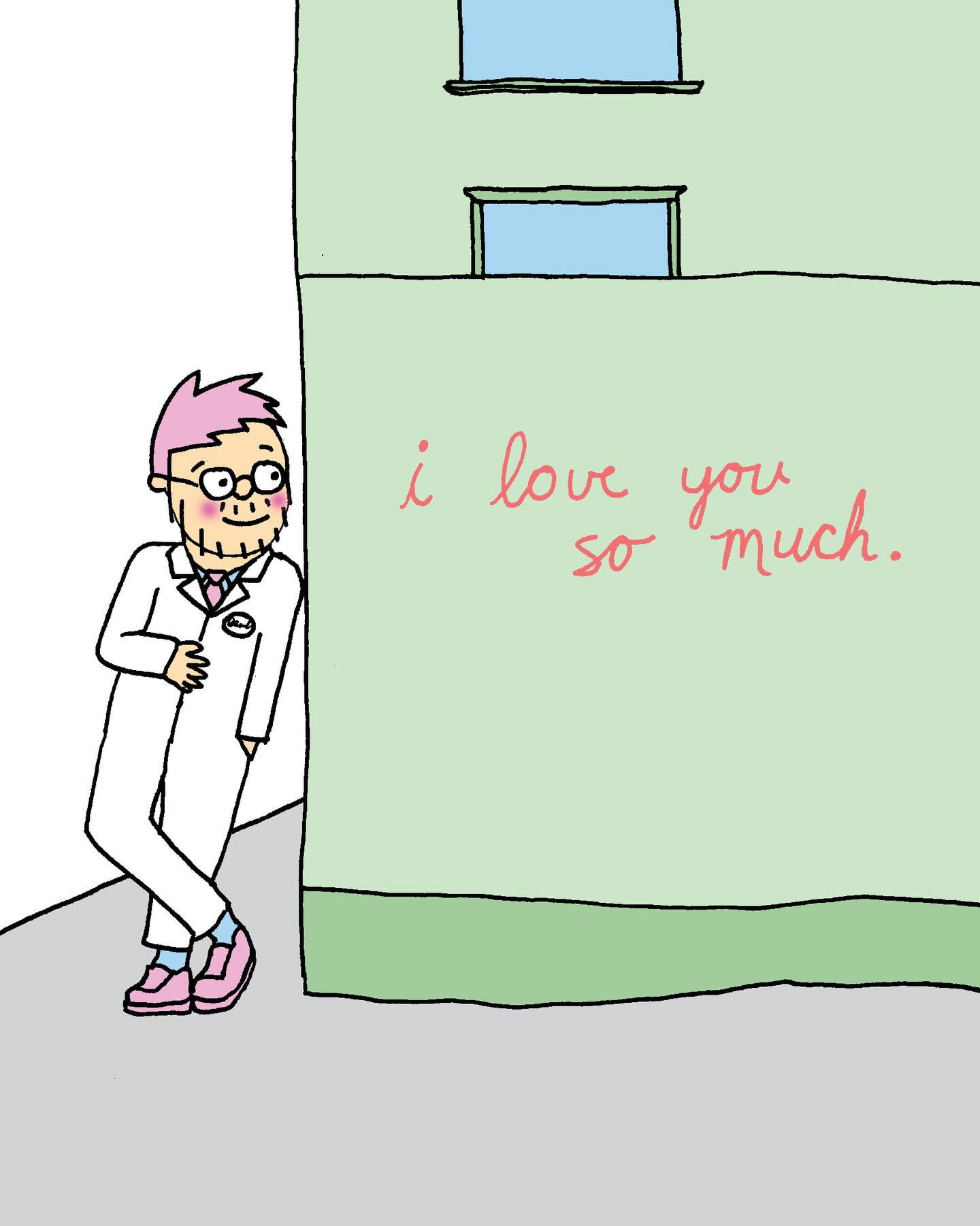 Hi Austin, TX friends! I’m looking to bring The Rainbow Beard Show to you at the end of March (25th-30th) and hoping to find a venue to host us! Anyone able to help? I heard this mural is one of the most iconic landmarks and that makes sense because I LOVE YOU SO MUCH too ☺️🌈💕