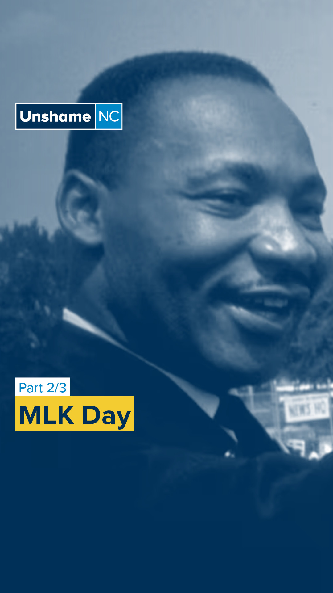 Today is Martin Luther King Jr. Day, and in the spirit of his legacy, we’re sharing stories from North Carolinians about how we can lift one another up and build stronger, more caring communities. These stories remind us that when we lead with compassion, we can reduce stigma and bring hope to people impacted by substance use disorder (SUD).