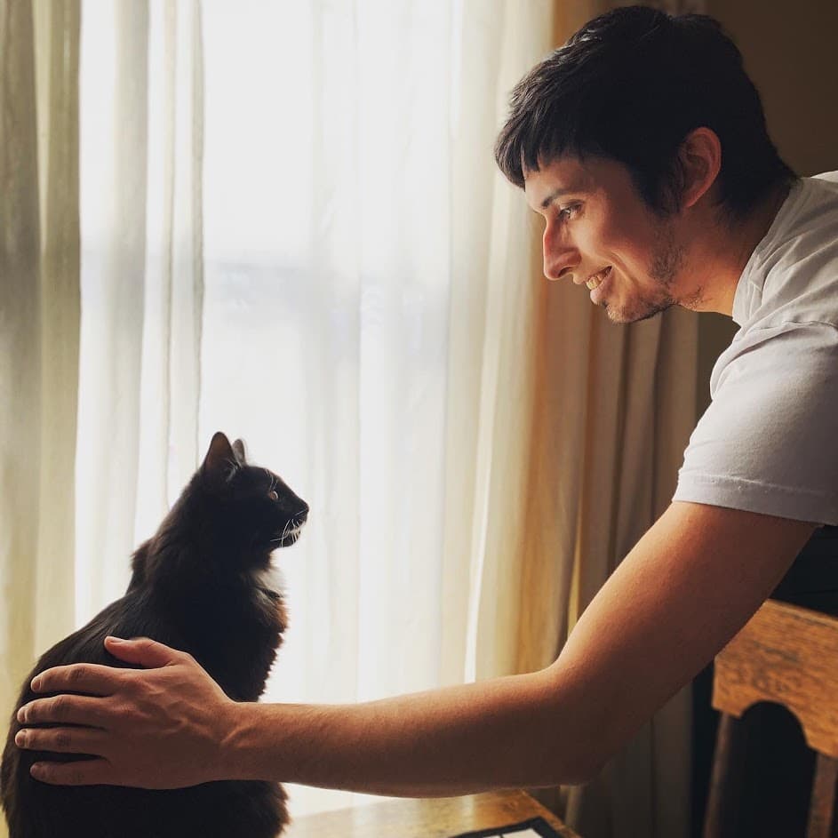 I love my cat very much and I'm not ashamed at all to admit it