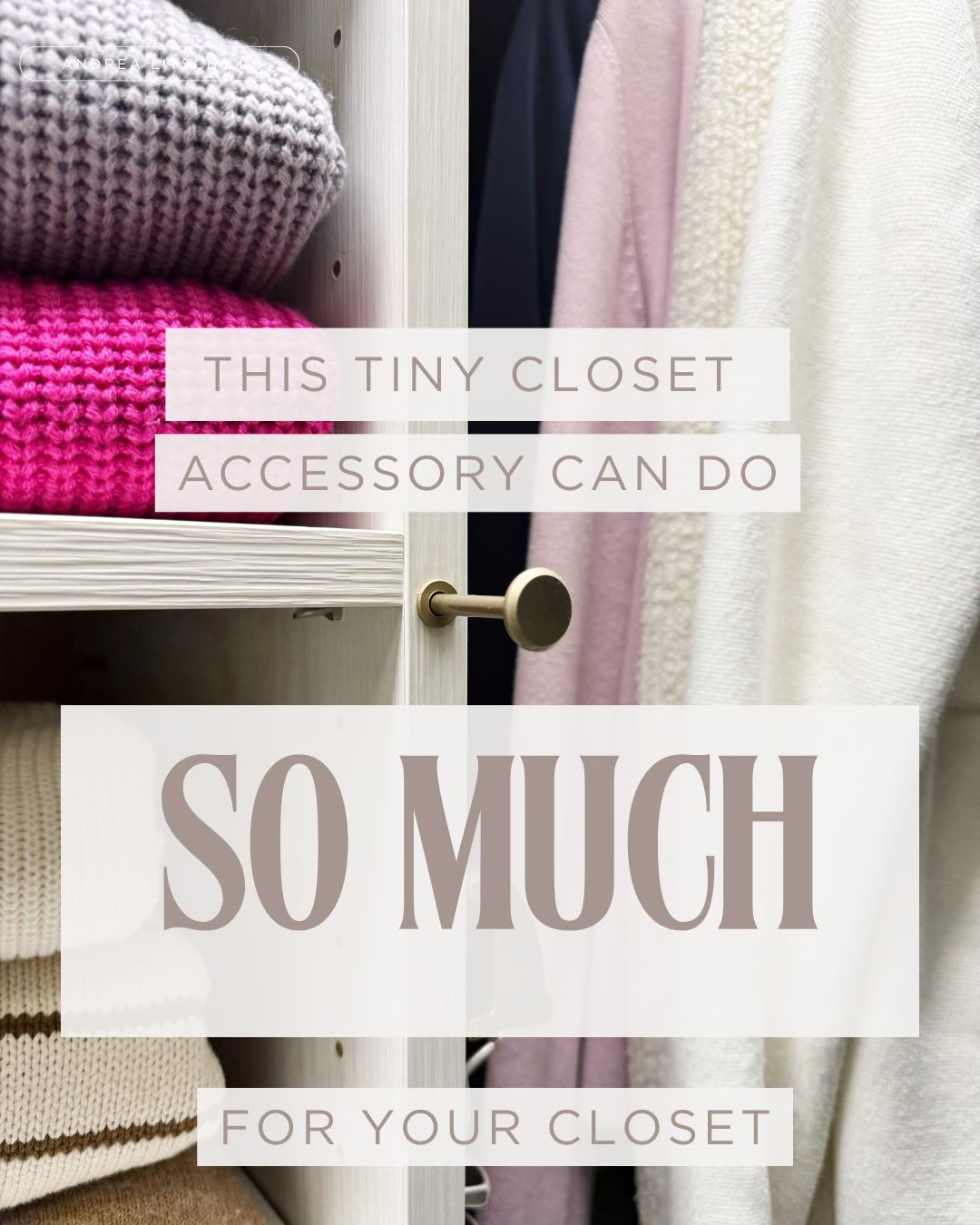 Your closet should make getting ready easier 🤗
This tiny accessory does exactly that.
A valet pin adds function without taking up space & has many everyday applications.
How would you use this accessory in your closet?
#closetdesign #closetdetails #functionaldesign #organizedliving #customcloset