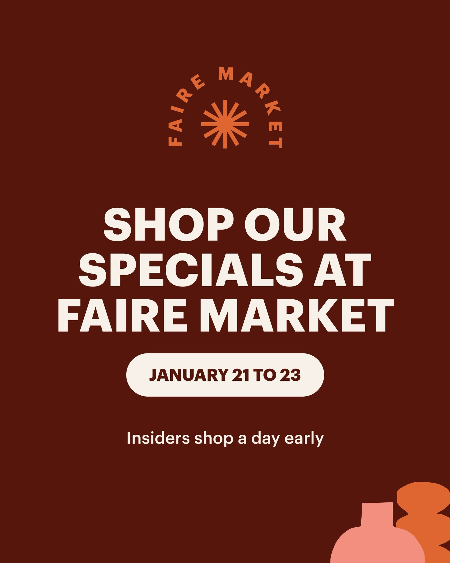 Hey there retailers! We are participating in the Faire Winter Market! We have volume specials available!