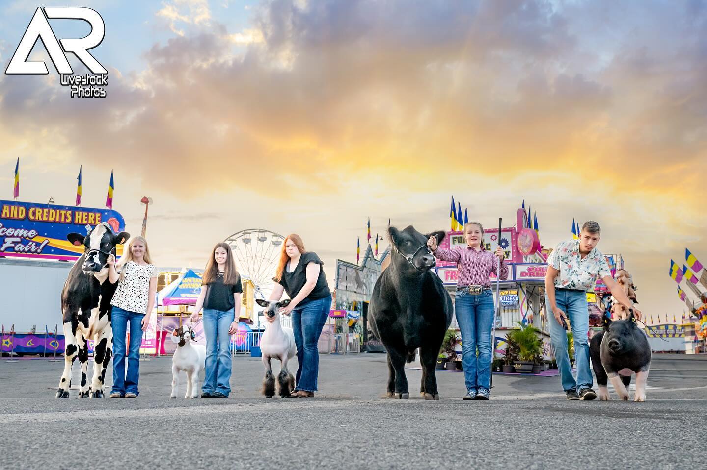 𝟮𝟬𝟮𝟰 𝗠𝗮𝗿𝘆𝗹𝗮𝗻𝗱 𝗦𝘁𝗮𝘁𝗲 𝗙𝗮𝗶𝗿 𝗖𝗵𝗮𝗺𝗽𝗶𝗼𝗻𝘀
These champions and many more sell tonight in Cow Palace at 7pm!
Congratulations to Addison Malott, Alyssa Slimmer, Azlynn Topper, Carmen Knotts, and Joesph Miller (photographed left to right).
Bid in person or online at ⬇️
https://cowbuyer.com/servlet/Search.do?auctionId=1327
ALEXISRADUNLIVESTOCKPHOTOS.COM