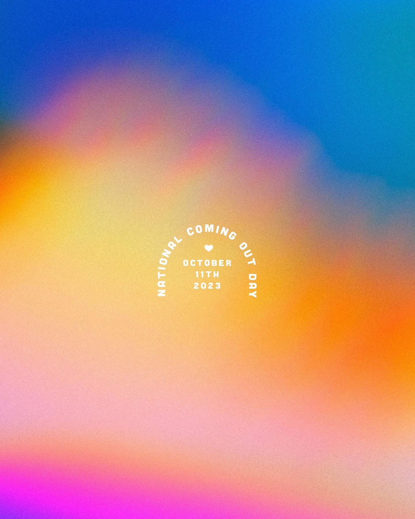 Happy national coming out day ā„ love is love
#nationalcomingoutday