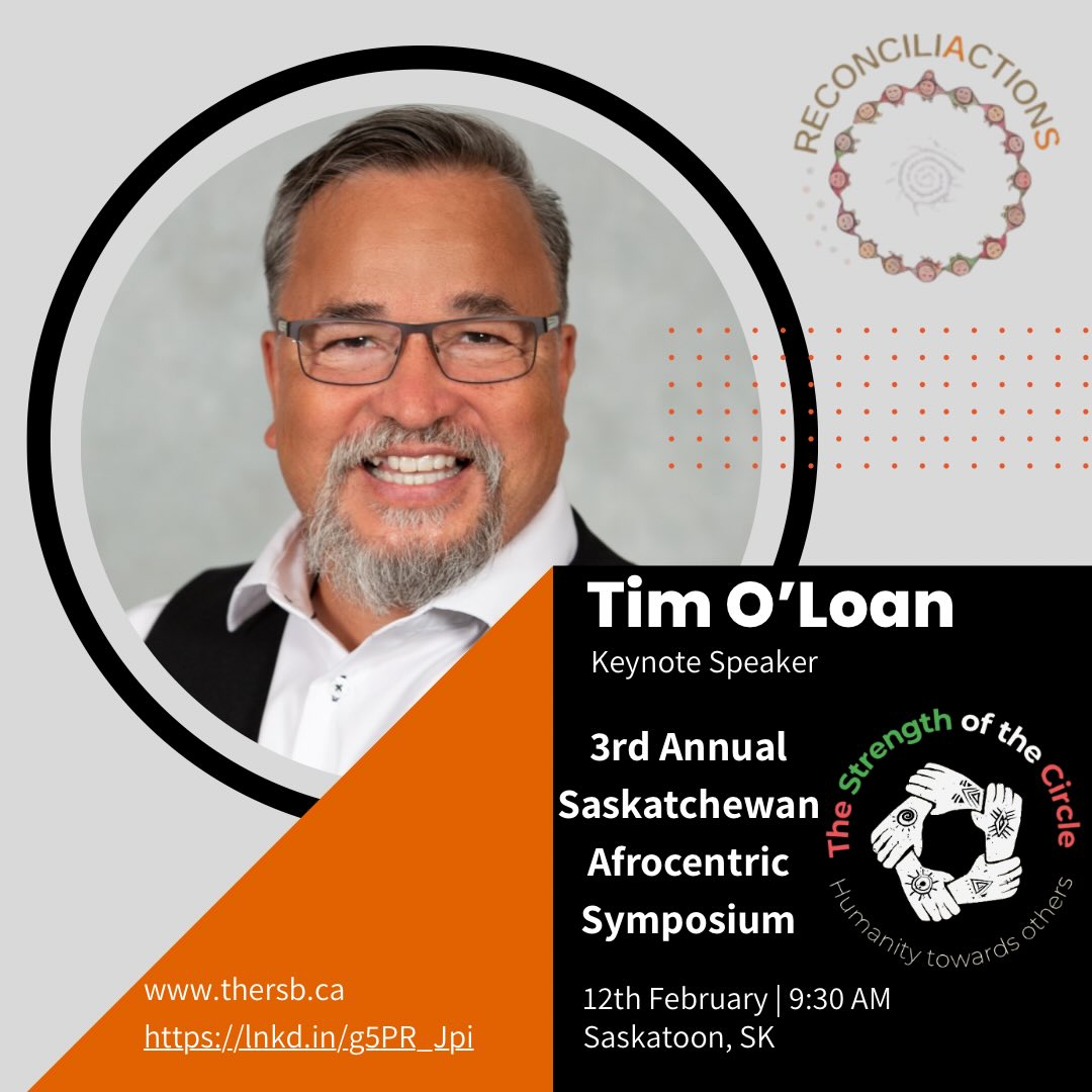 🎤 Keynote Speaker Announcement! 🎤
RSB is proud to announce @oloantim will be attending as the Keynote Speaker the 3rd Annual Saskatchewan Afrocentric Symposium, hosted by @trulyalivefoundation 👏🏻
Tim’s keynote delivery will be February 12, in Saskatoon, SK
🔈 For more details or to register for the symposium head to the link on @trulyalivefoundation page!
#rsb #saskatoon #keynotespeakers #rsbvoices #bhm