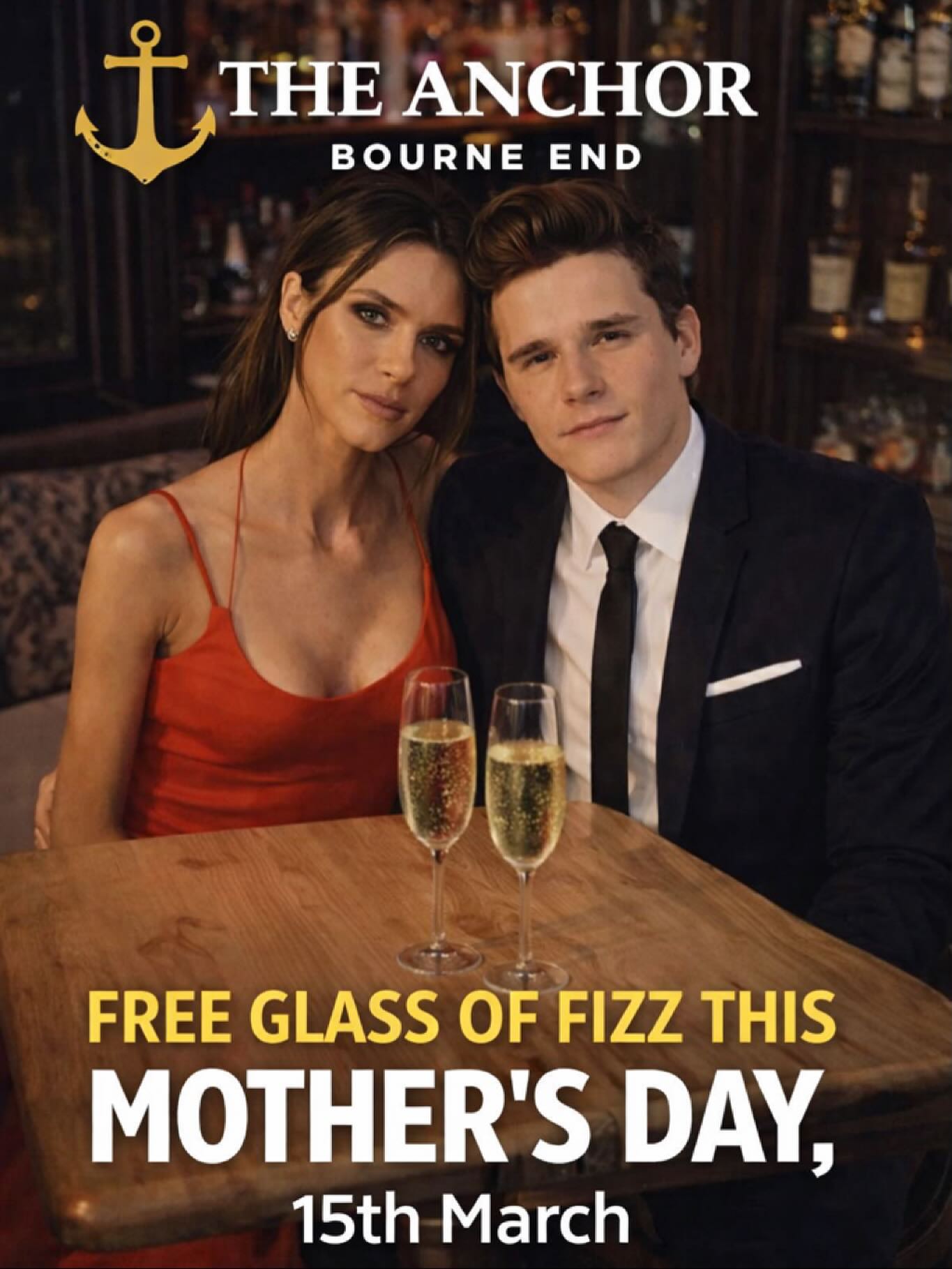 Awkward family group chat?
Fizz fixes everything🥂
FREE glass of fizz for the Mummies·
15th March