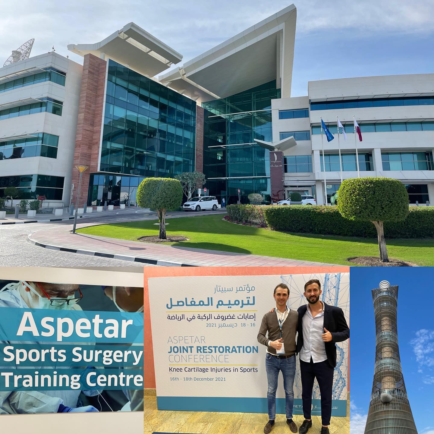 Special moment for me to come back to @aspetar after 8 years! Amazing conference! Always Great to meet up with colleagues and friends.