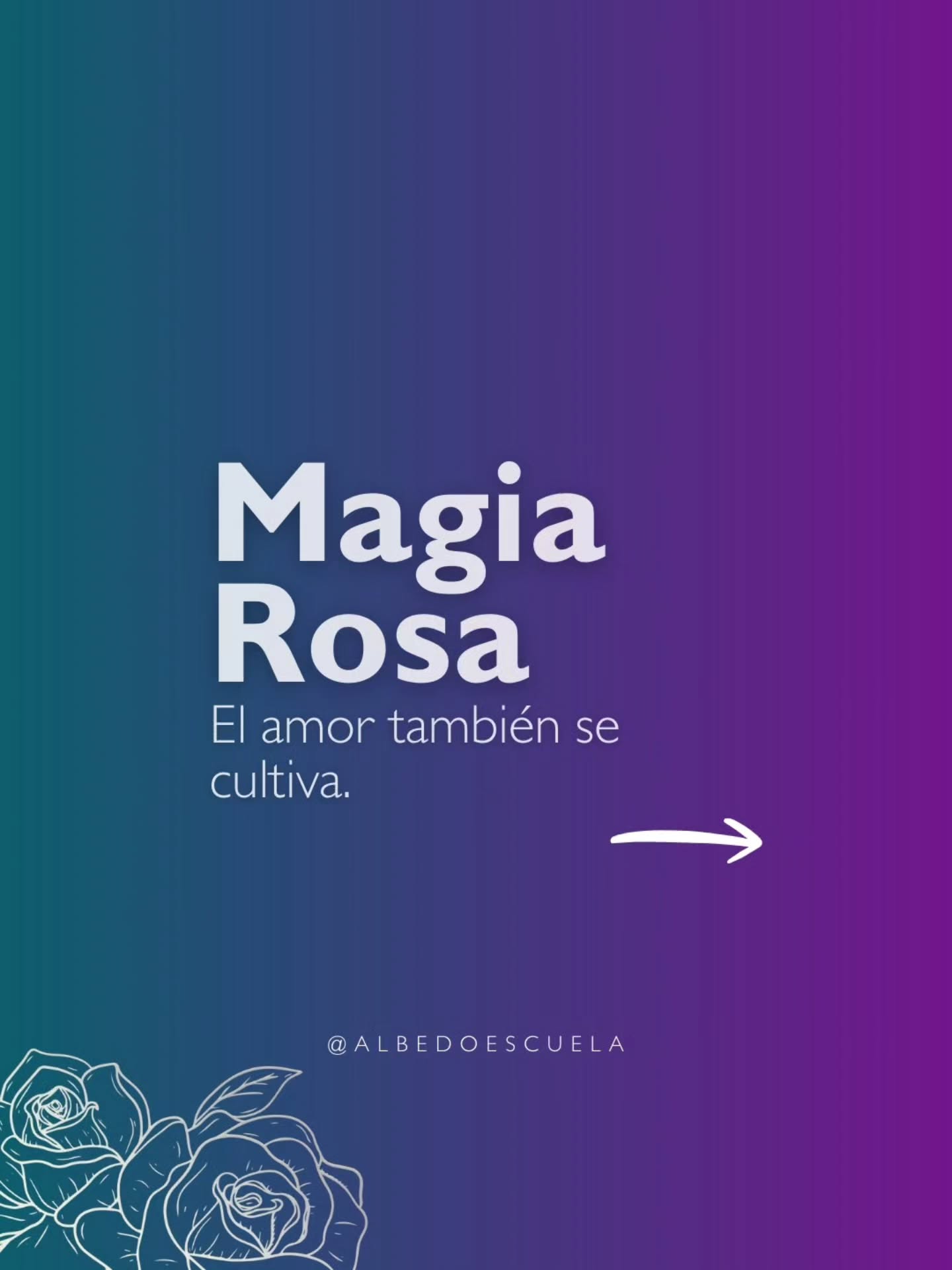 El amor también se cultiva.
🌹 Curso presencial de Magia Rosa
📍 Escuela Albedo Del Valle
🗓 Inicia domingo 1 de febrero
🕙 10:00 a.m. a 2:00 p.m.
🗓 7 clases (primer domingo de cada mes)
💰 $600 por clase (pago en efectivo)
Facilitadora: Abigaíl Paredes
📱 Informes y reservas:
55 5401 1084 · 55 9185 1176
Cupo limitado 🌹
.
.
.
#magia #magiarosa #astrologo #astrogirl #magic