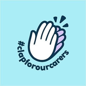 Get ready for clap for our carers tonight at 8pm. A huge Thank you to every single one of the UK's amazing key workers ❤🧡💛💚
.
#keyworkers
#clapforourcarers