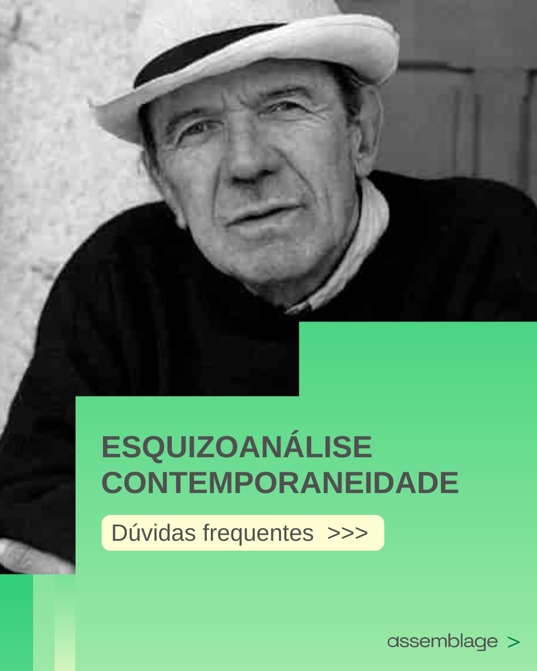 A Esquizoanálise não se apresenta como um método pronto nem como um conjunto de respostas a serem aplicadas.
Nosso curso introduz os fundamentos da teoria
e avança para debates contemporâneos
articulando filosofia, clínica e política.
Se pensar a própria prática
faz parte do seu trabalho,
talvez este curso seja um espaço de encontro.
🔗 Saiba mais no link do perfil e participe!
#esquizoanálise #deleuzeguattari
#deleuze #guattari #psicanálise