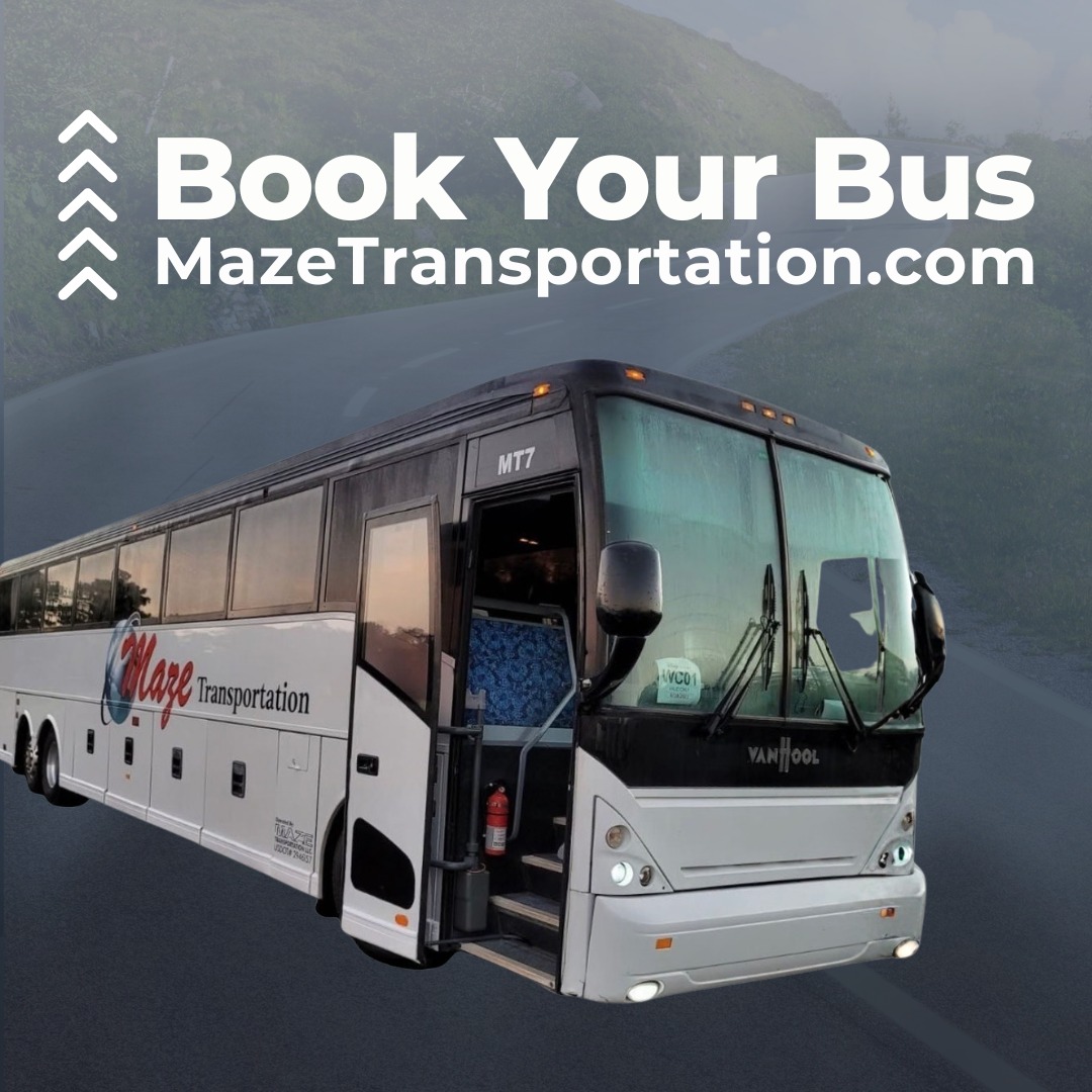 Travel together in comfort with Maze Transportation. Our 56-passenger charter buses deliver premier luxury travel for groups—perfect for conventions, airport transfers, theme parks, cruise transfers, weddings, corporate outings, and more. Skip the taxis, stay together, and ride in style from start to finish. Get a quote and book today at mazetransportation.com
•
#MazeTransportation #CharterBus #GroupTravel #LuxuryTransportation #56PassengerBus #ConventionTravel #AirportTransfers #ThemeParkTransfers #CruiseTransfers #WeddingTransportation #CorporateTravel #FloridaCharter #TravelTogether