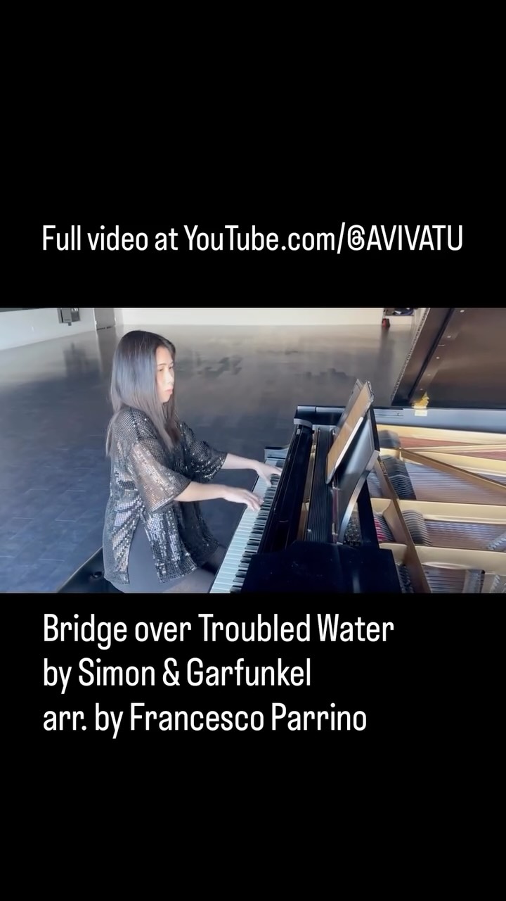Bridge water Troubled Water
by Simon & Garfunkel
arr. by @francescoparrinomusic
Filmed @blackwulf2006
YouTube Link
https://youtu.be/XZVdN8LjnoM
#simongarfunkel #francescoparrino #bridgeovertroubledwater #piano #avivatu
