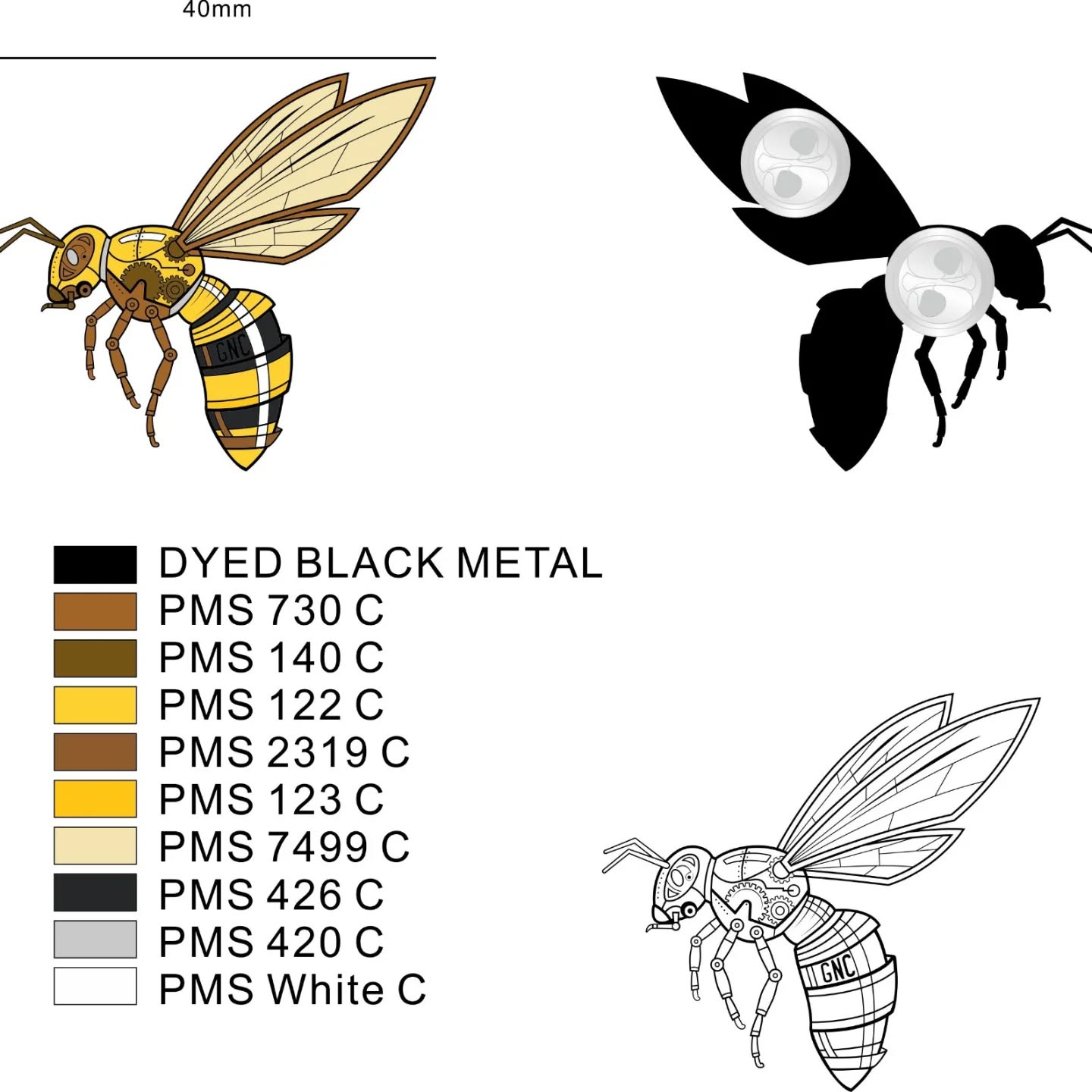 Vespa Resurrection by GN Classics
Sneak Preview !!
GNC Enamel pins are now in production 🙂
These, plus quality decals will be offered for sale soon in the "Merch" section of my website
https://www.vesparesurrection.com.au/community-garage
