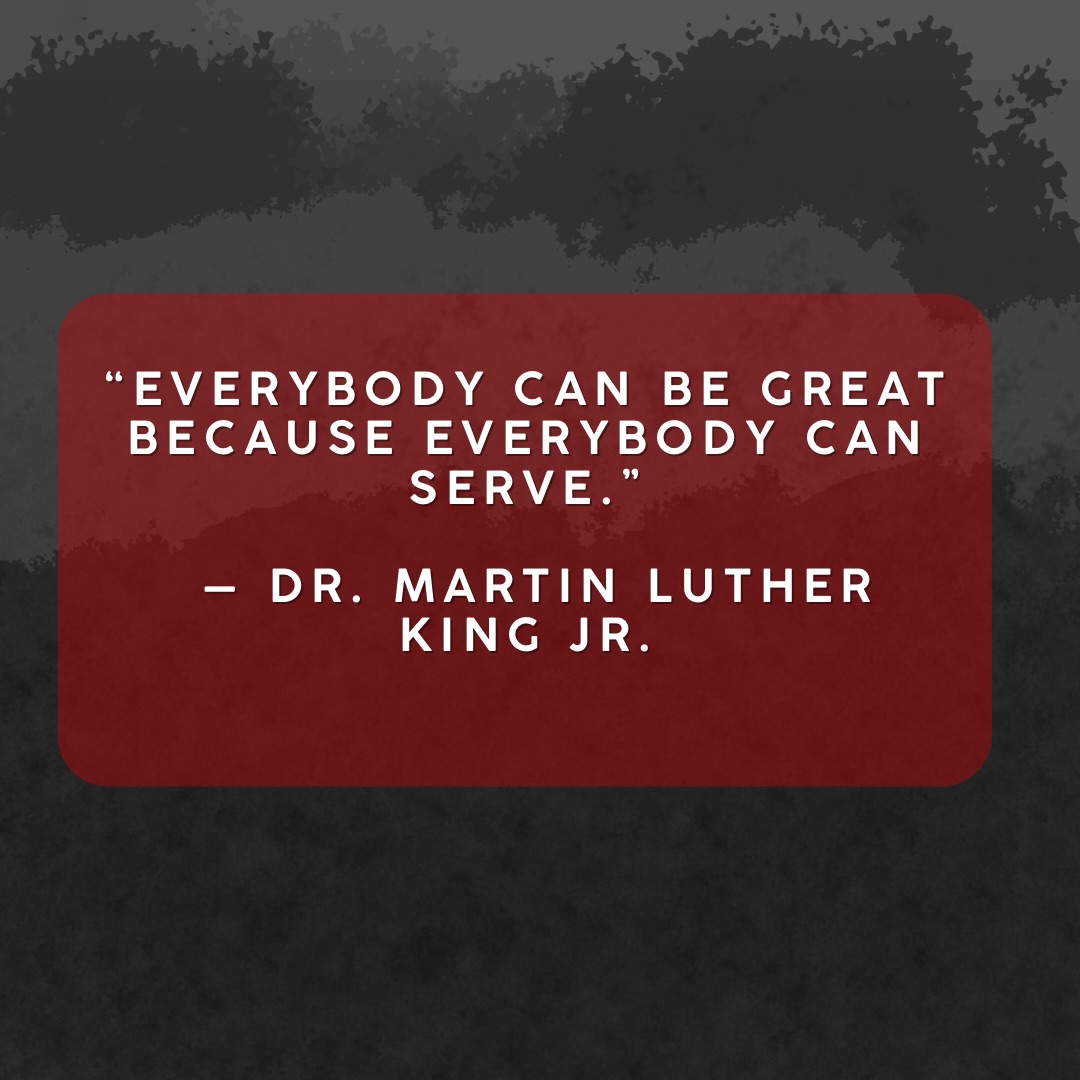 Honoring Dr. Martin Luther King Jr. today.