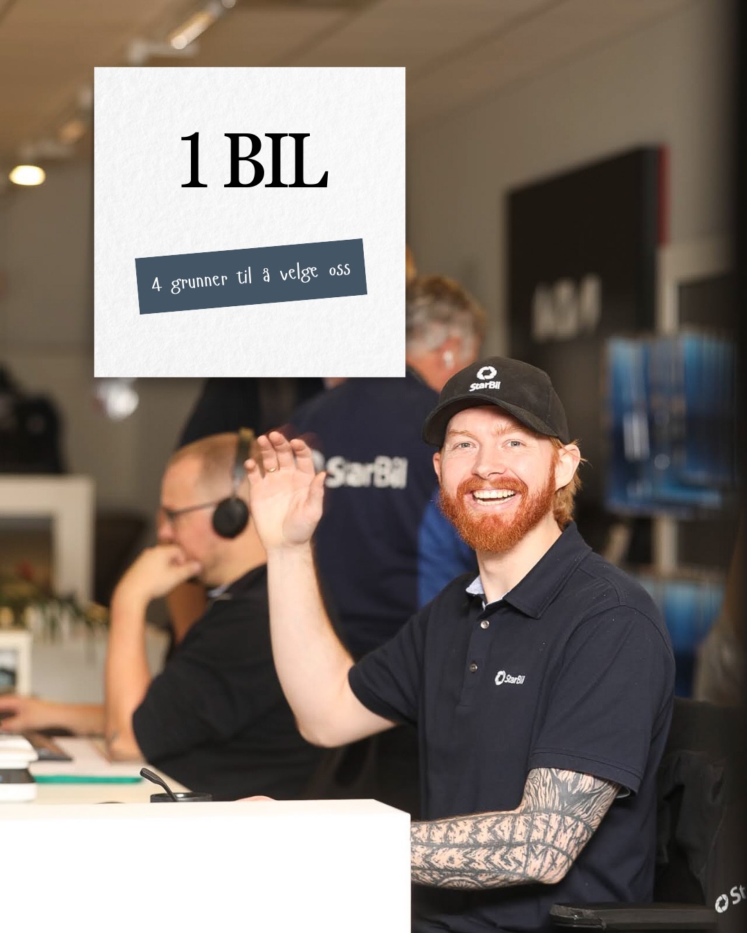 Biler, fagfolk, service - og litt ekstra 🤩🚘 Swipe for å se hvorfor vi er det beste valget for deg og bilen din!